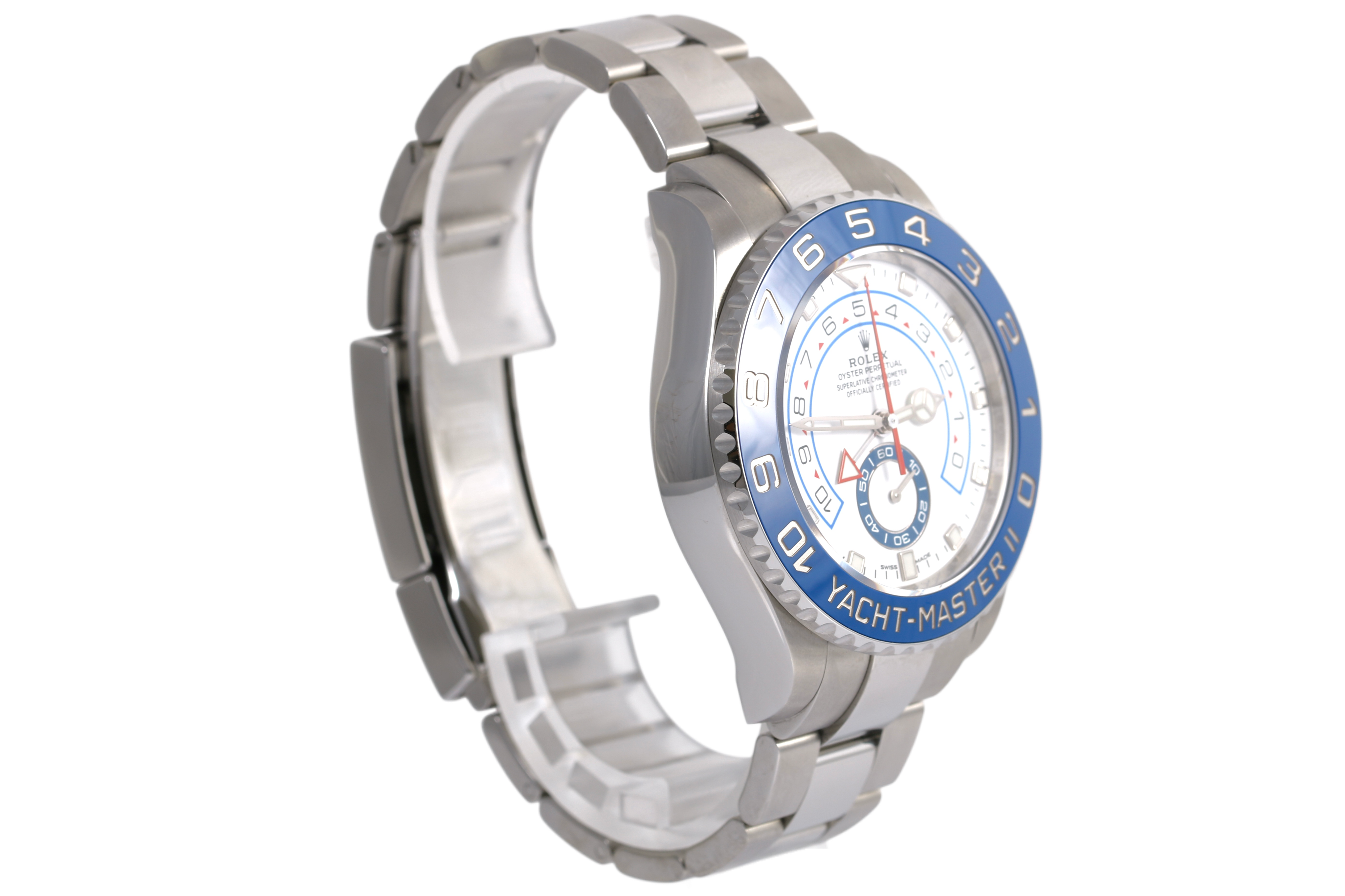 2021 Rolex Yacht-Master II 44mm - 116680 (Mercedes Hand)