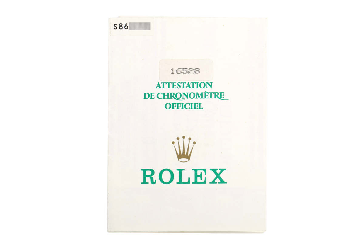 1993 Rolex Daytona 18K Yellow Gold - 16528 (Factory Pave Diamond & Ruby)
