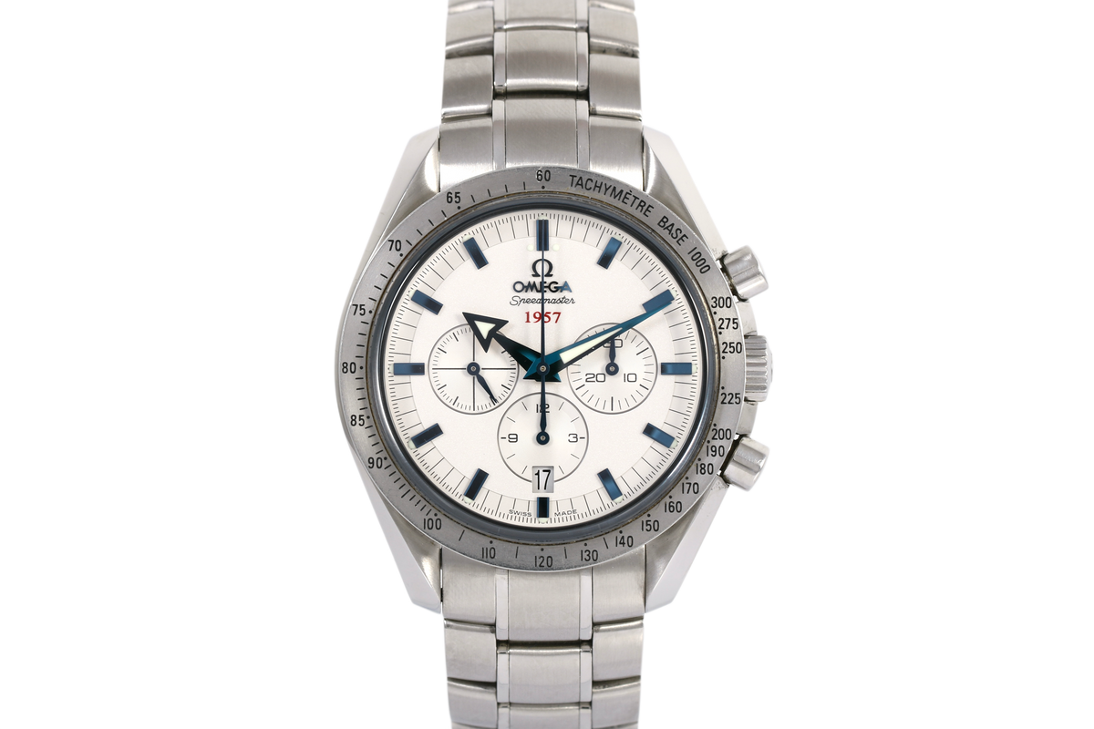 2020 OMEGA Speedmaster Broad Arrow 42mm - 321.10.42.50.02.001 (White)