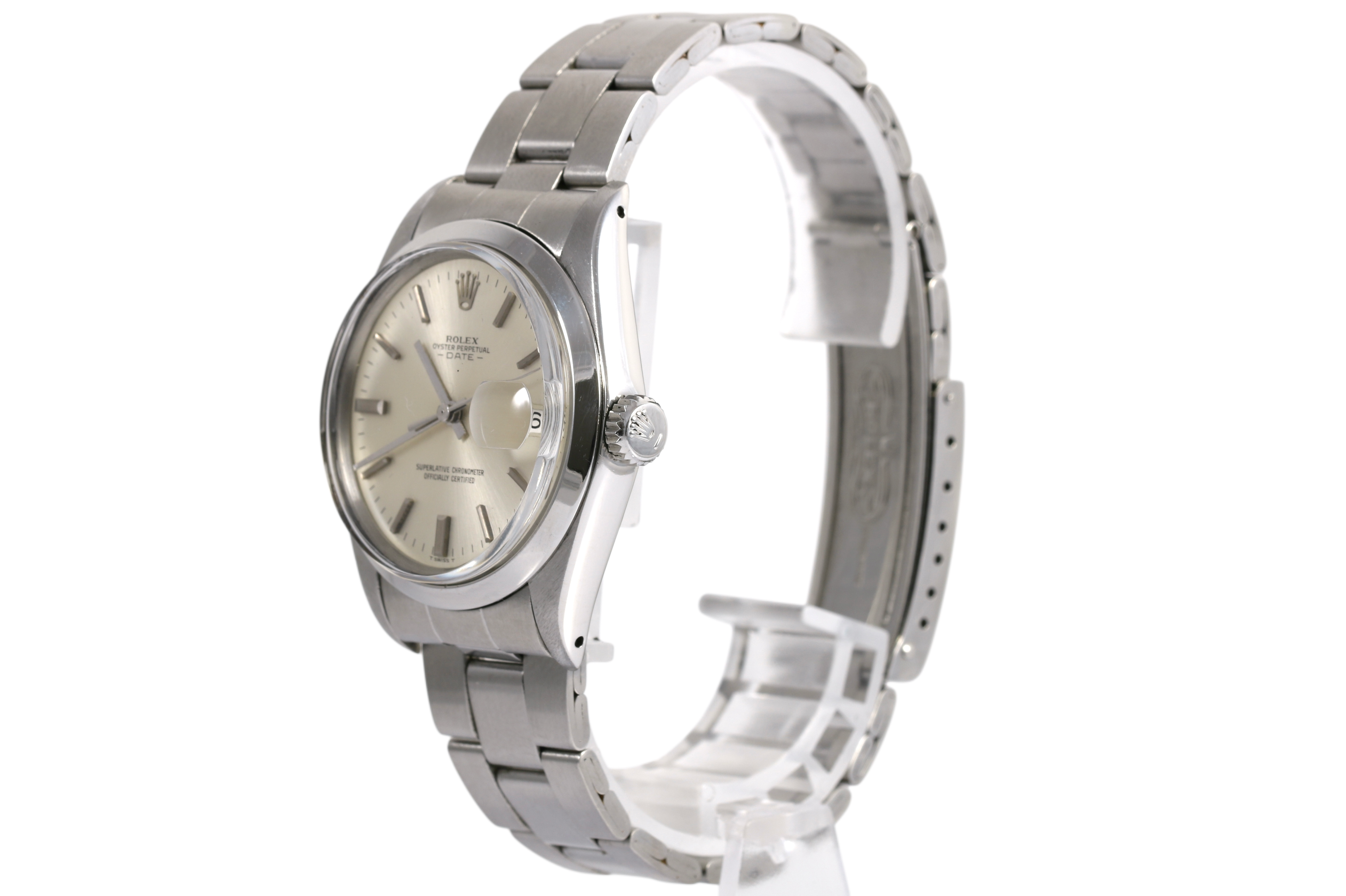 1969 Rolex Oyster Perpetual Date 34mm - 1500 (Silver)