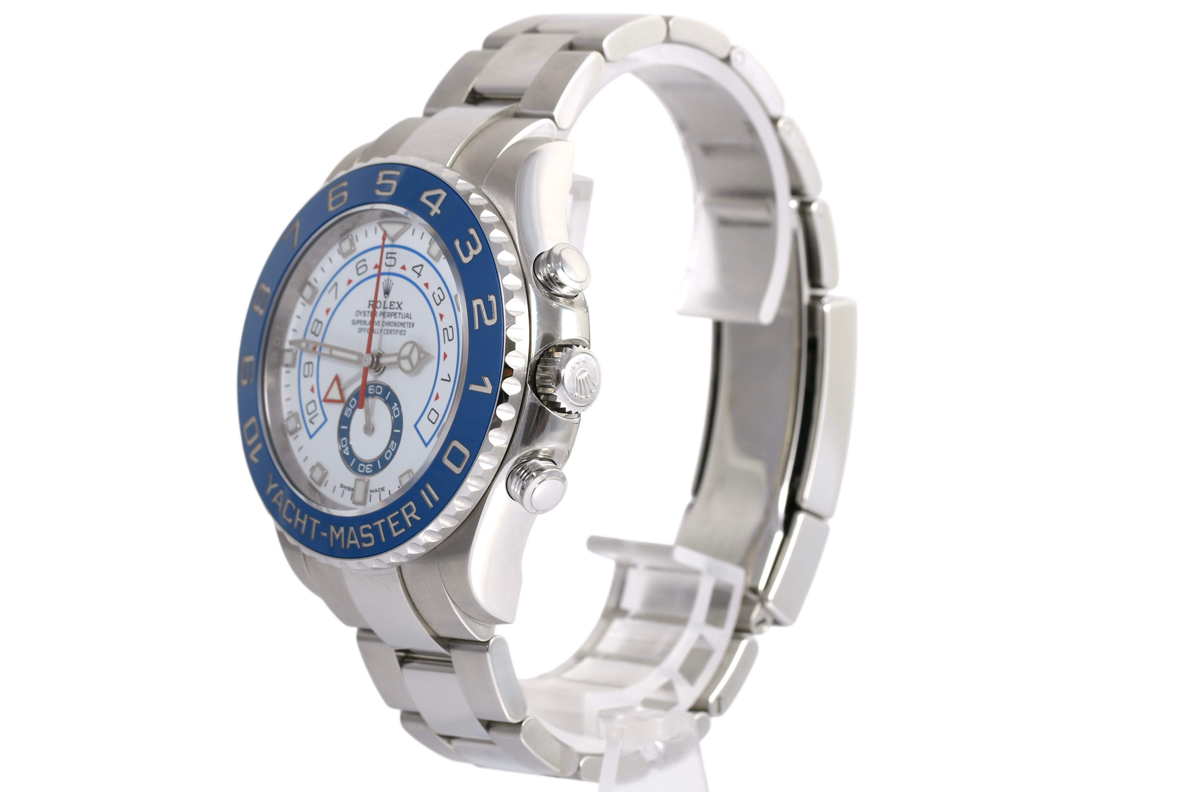2021 Rolex Yacht-Master II 44mm - 116680 (Mercedes Hand)