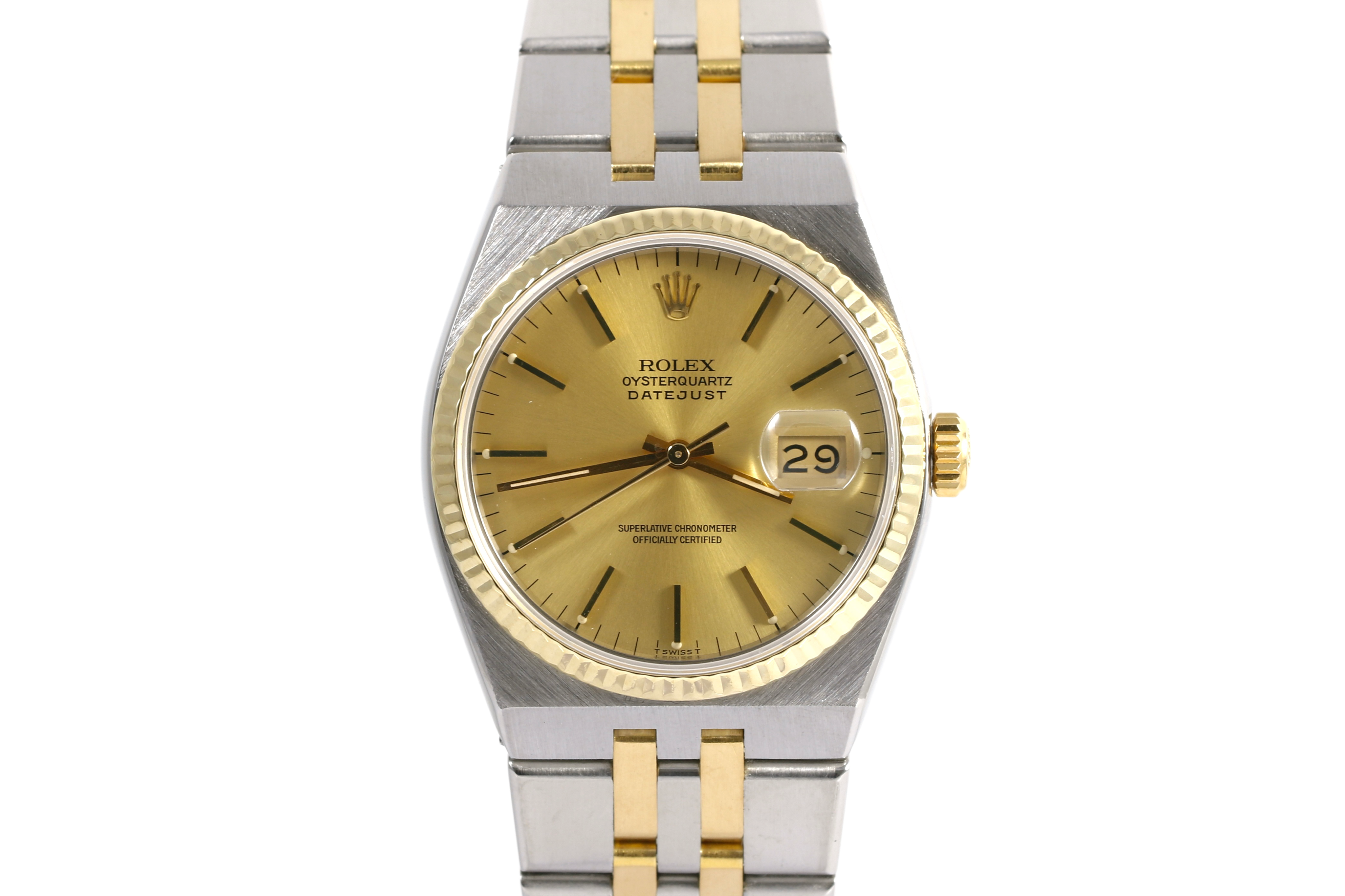 1982 Rolex Oysterquartz 36mm - 17013 (Champagne)