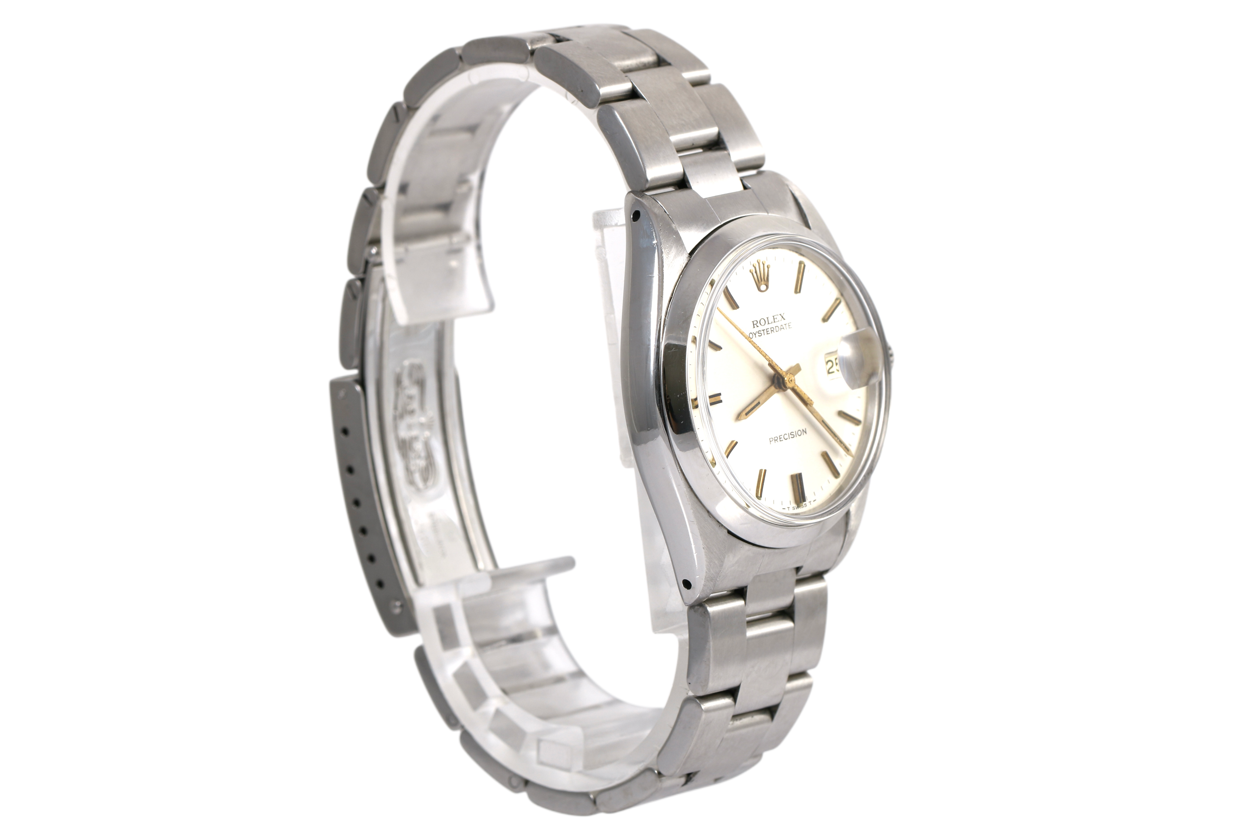 1966 Rolex Oysterdate Precision 34mm - 6694 (Silver)