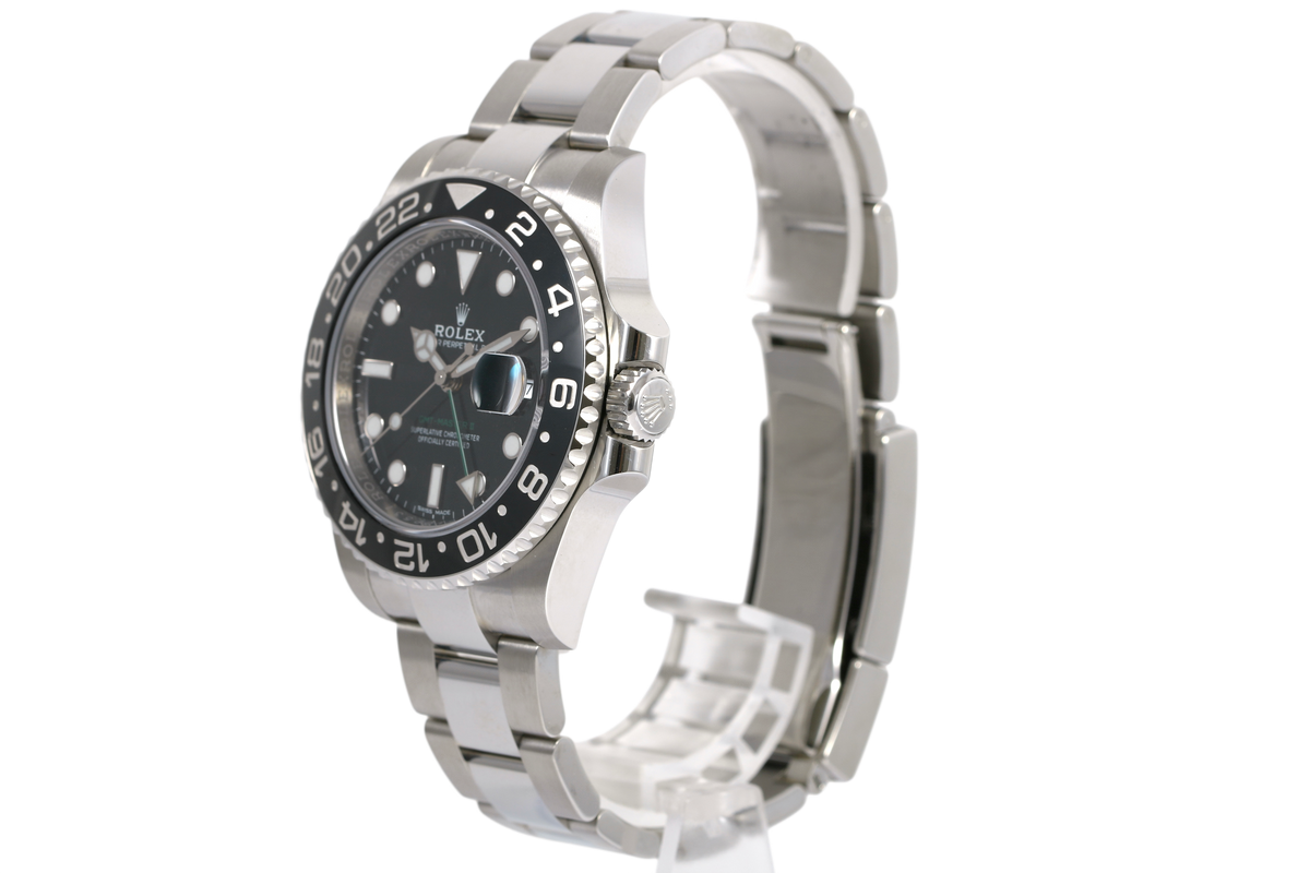 UNWORN 2019 Rolex GMT-Master II 40mm - 116710LN (Green Arrow)
