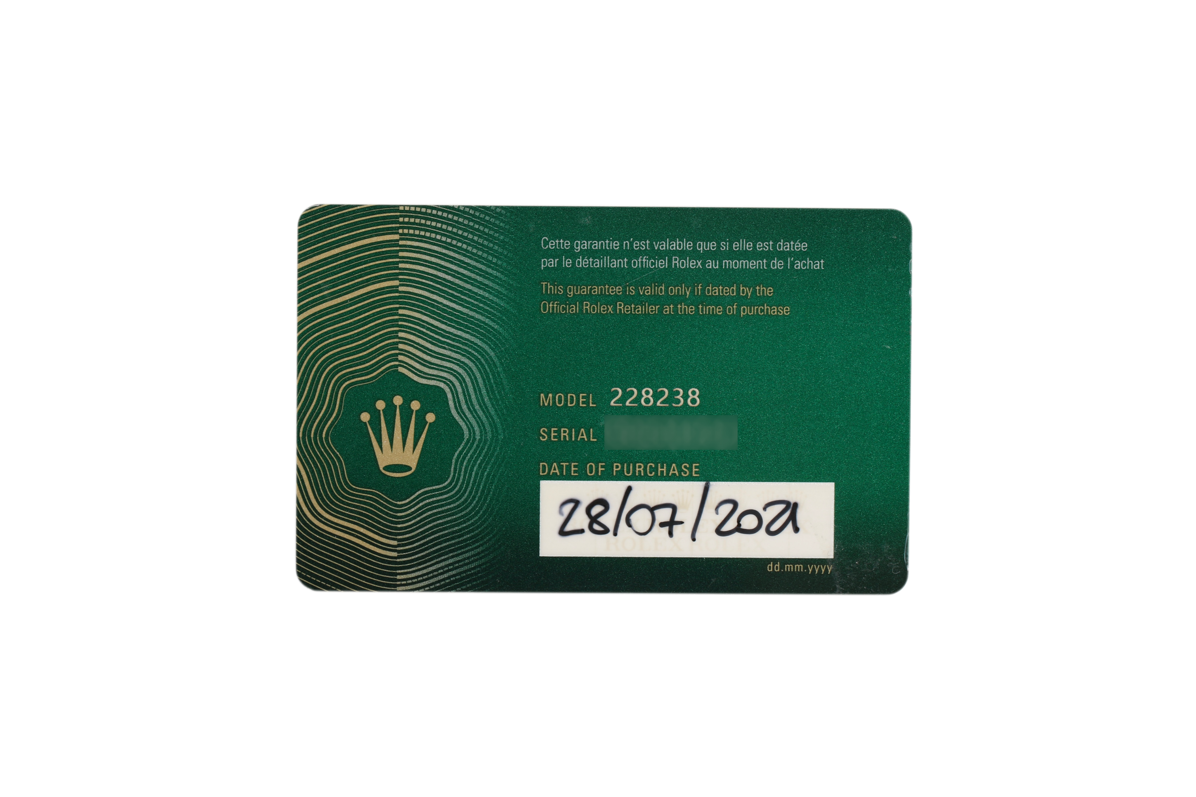 2021 Rolex Day-Date 40mm - 228238 (Black)