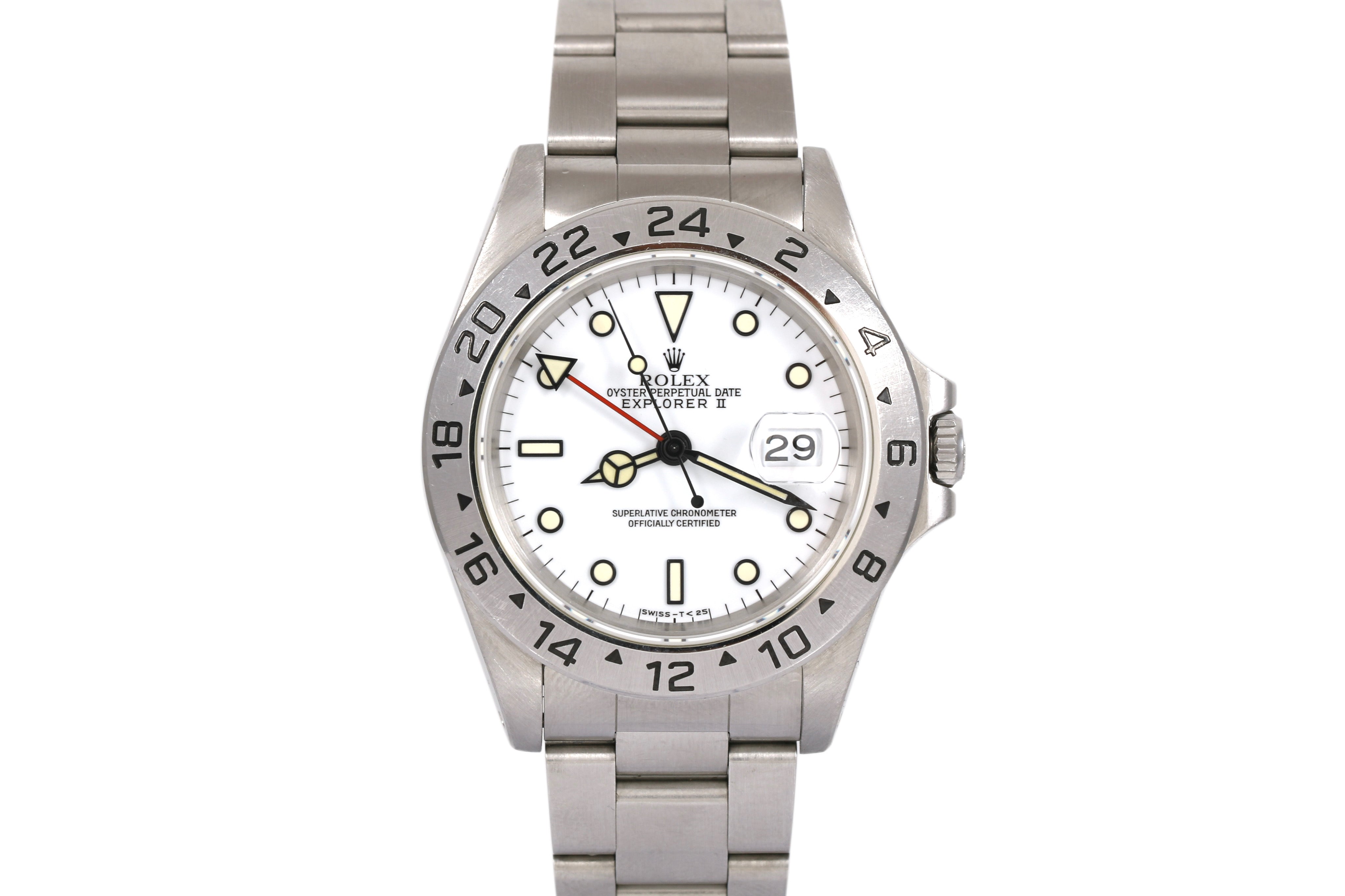 1995 Rolex Explorer II Polar - 16570 (Patina Lume)