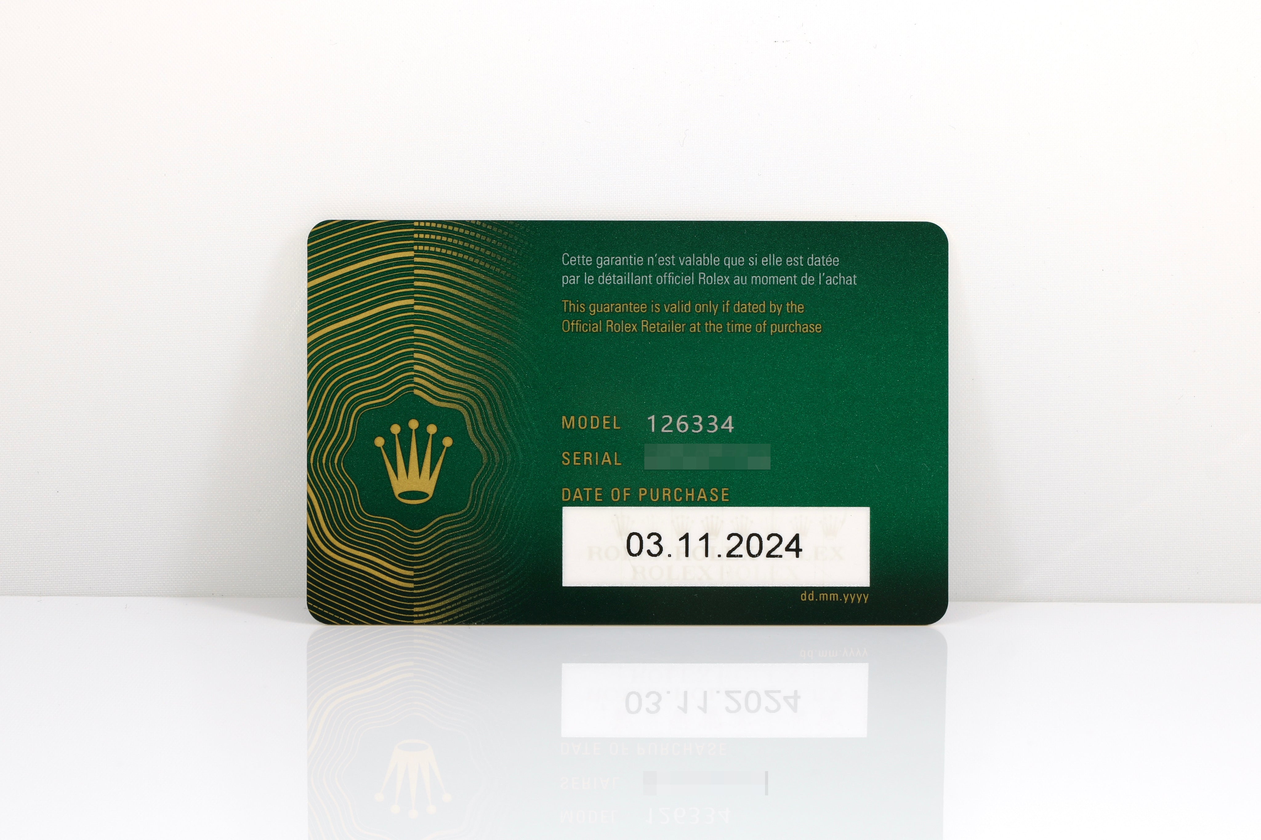 2024 Rolex Datejust 41mm - 126334 (Mint Green)