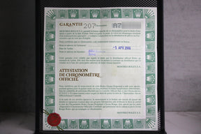 1999 ROLEX 16570 Explorer II Polar with Papers