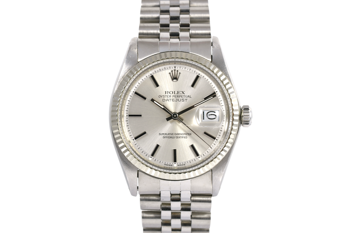 1968 Rolex Datejust 36mm - 1601/4 (Silver Service Dial)