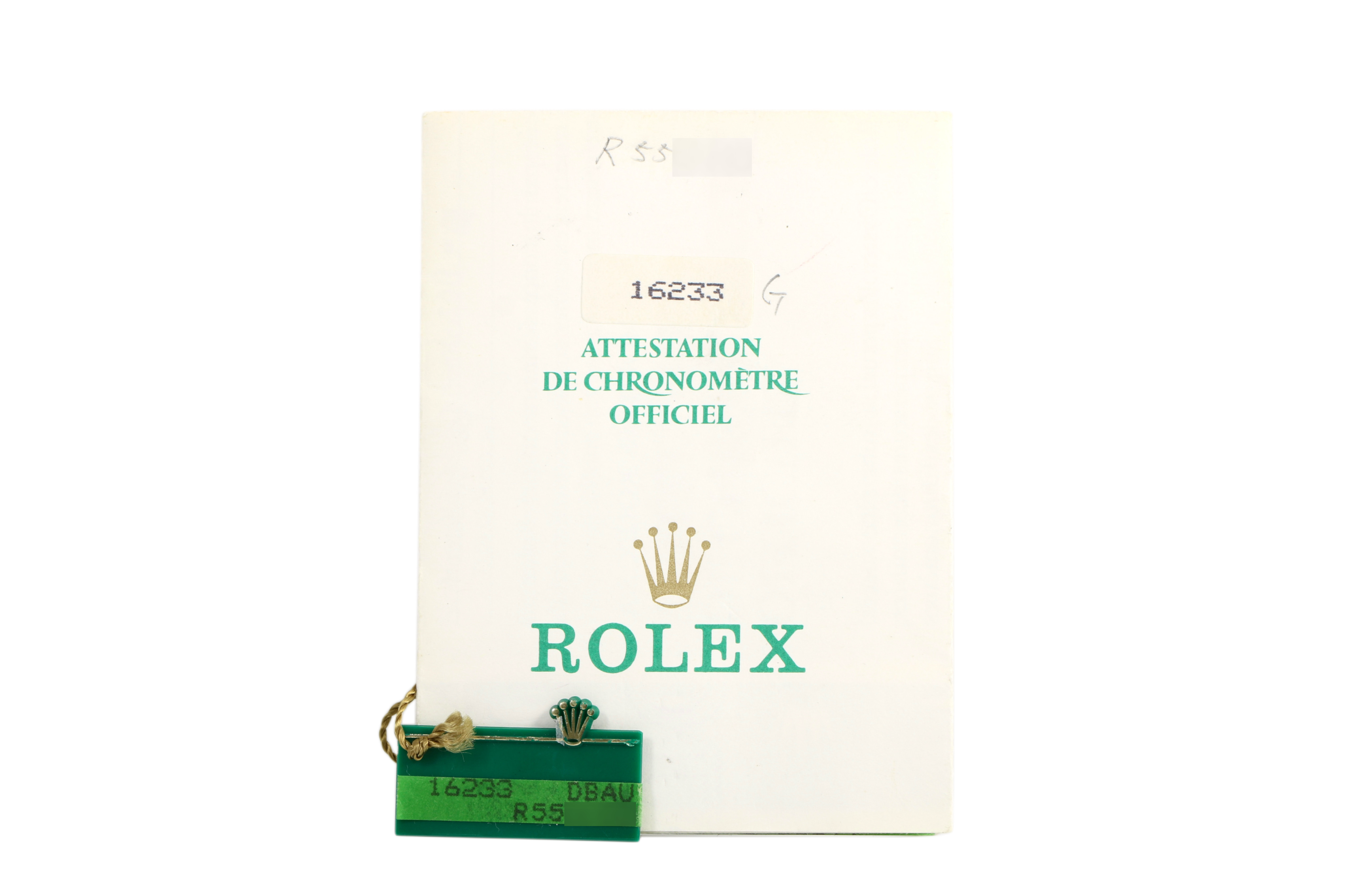 1988 Rolex Datejust 36mm - 16233 (Factory Champagne Diamond)
