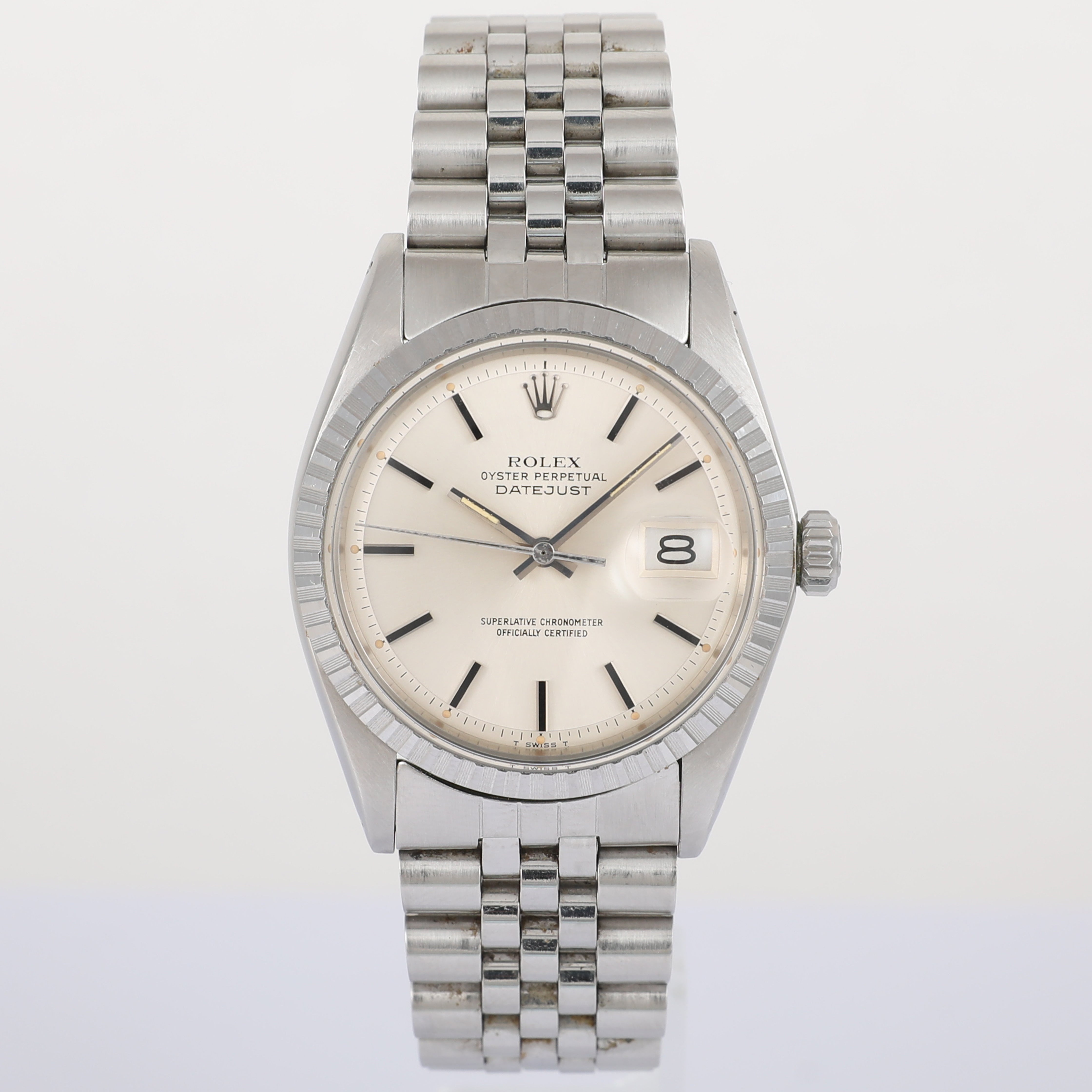 1973 ROLEX 1603 Datejust 36mm Non-Quick Jubilee Bracelet