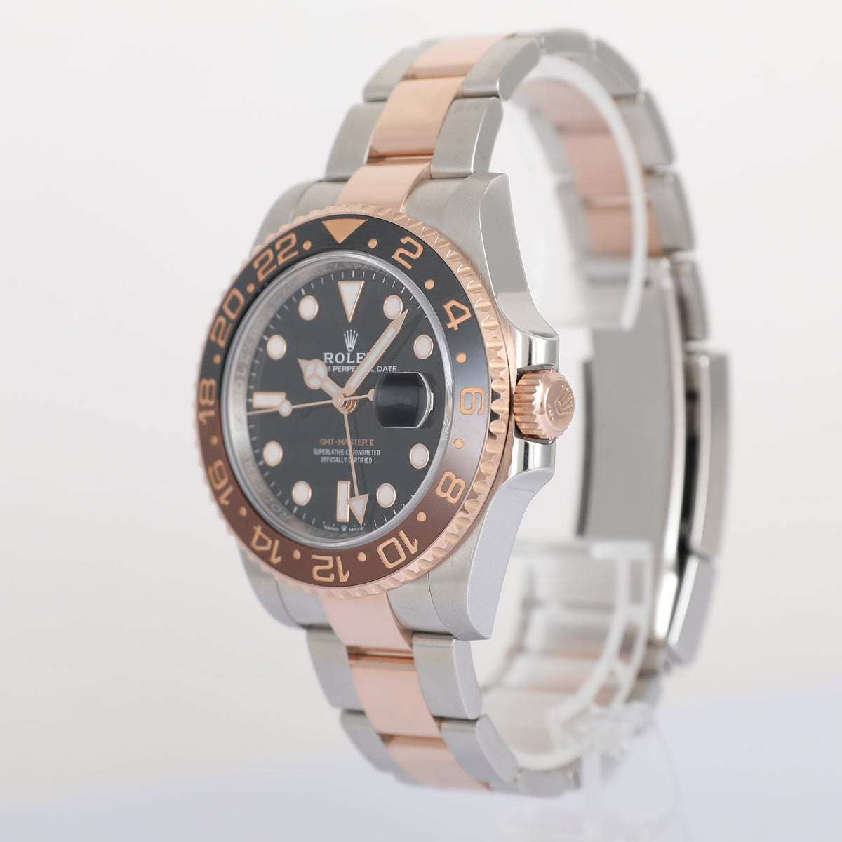2019 ROLEX 126711CHNR GMT-MASTER II Rootbeer with Box & Papers
