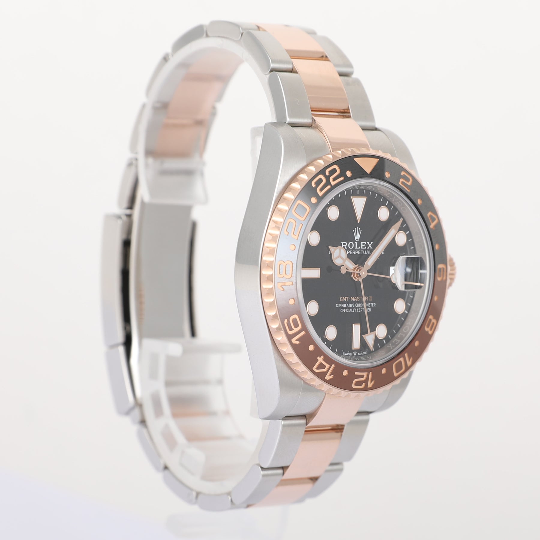2019 ROLEX 126711CHNR GMT-MASTER II Rootbeer with Box & Papers