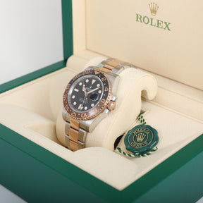 2019 ROLEX 126711CHNR GMT-MASTER II Rootbeer with Box & Papers