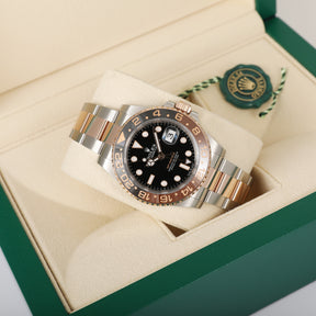 2019 ROLEX 126711CHNR GMT-MASTER II Rootbeer with Box & Papers