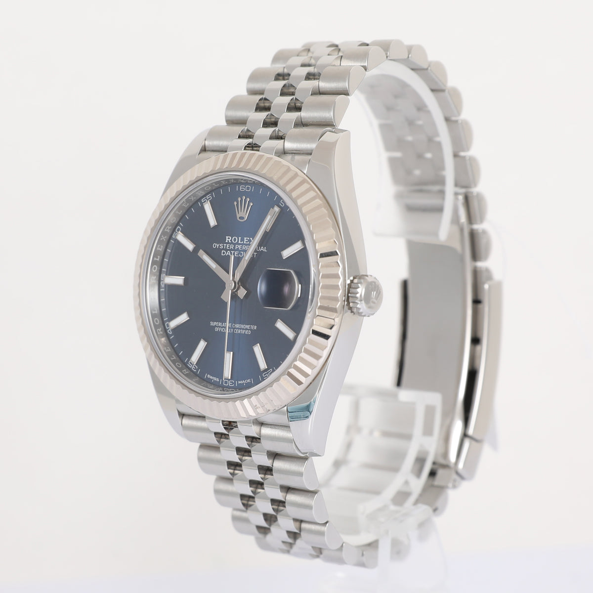 2018 ROLEX 126334 Datejust 41mm Blue Dial with Box & Papers
