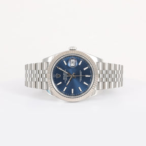 2018 ROLEX 126334 Datejust 41mm Blue Dial with Box & Papers