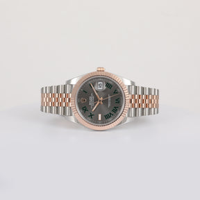 2022 ROLEX 126331 Datejust 41mm Wimbledon Dial with Box & Papers