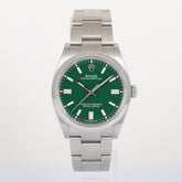 2024 ROLEX 126000 Oyster Perpetual 36mm Green with Box & Papers