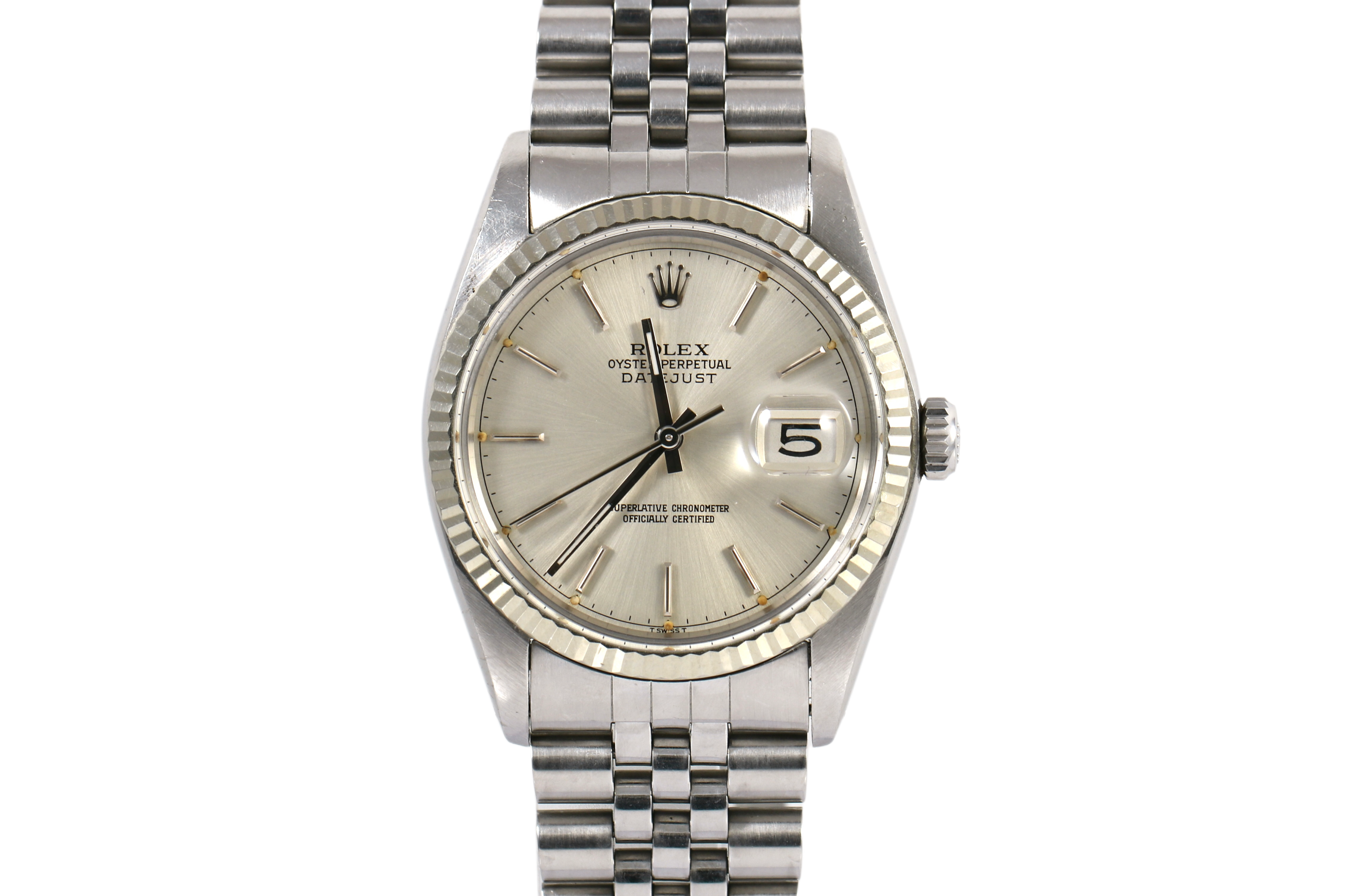 1977 Rolex Datejust 36mm - 16014 (Silver)