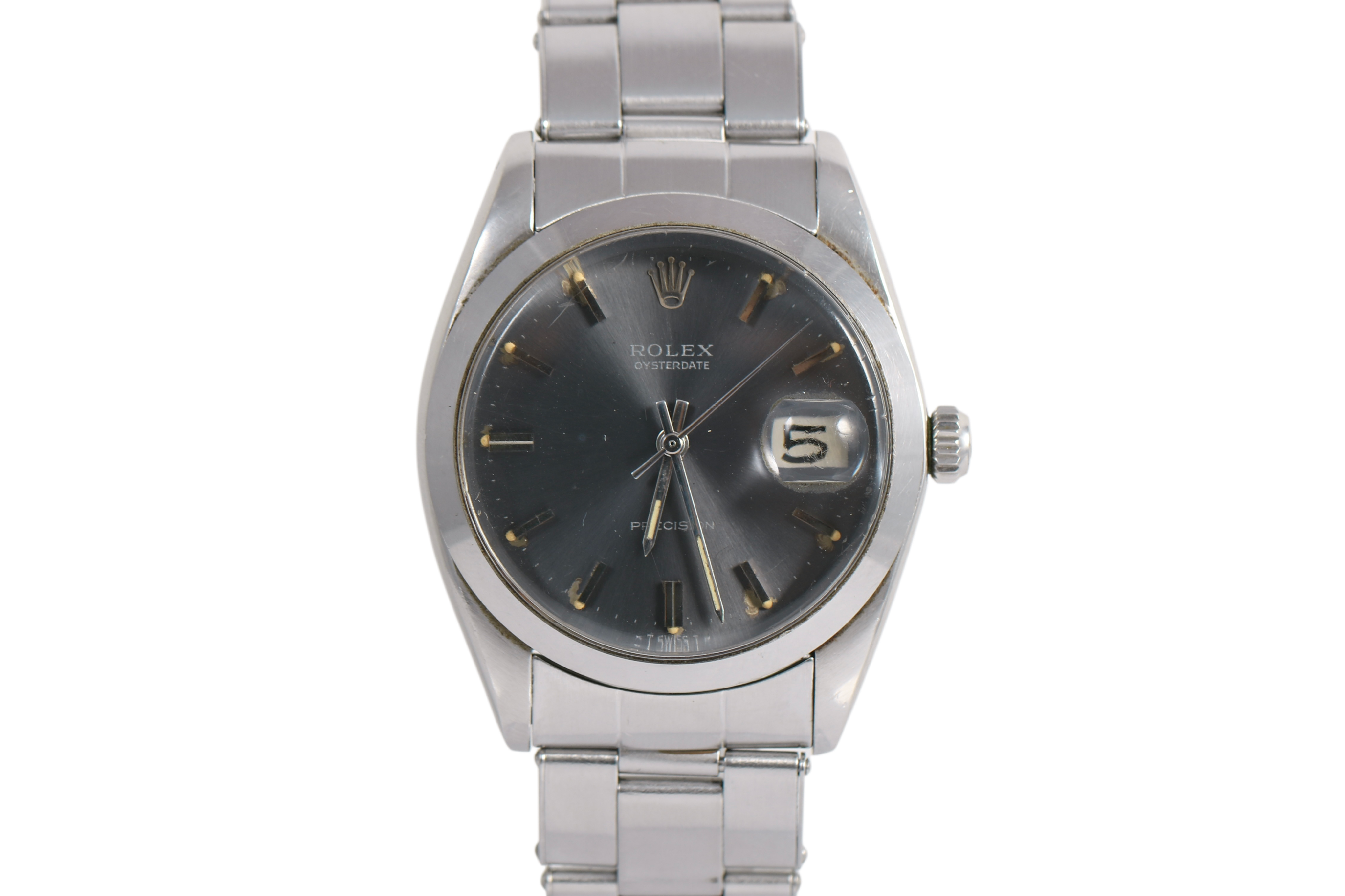 1965 Rolex Oysterdate Precision 34mm - 6694 (Grey)