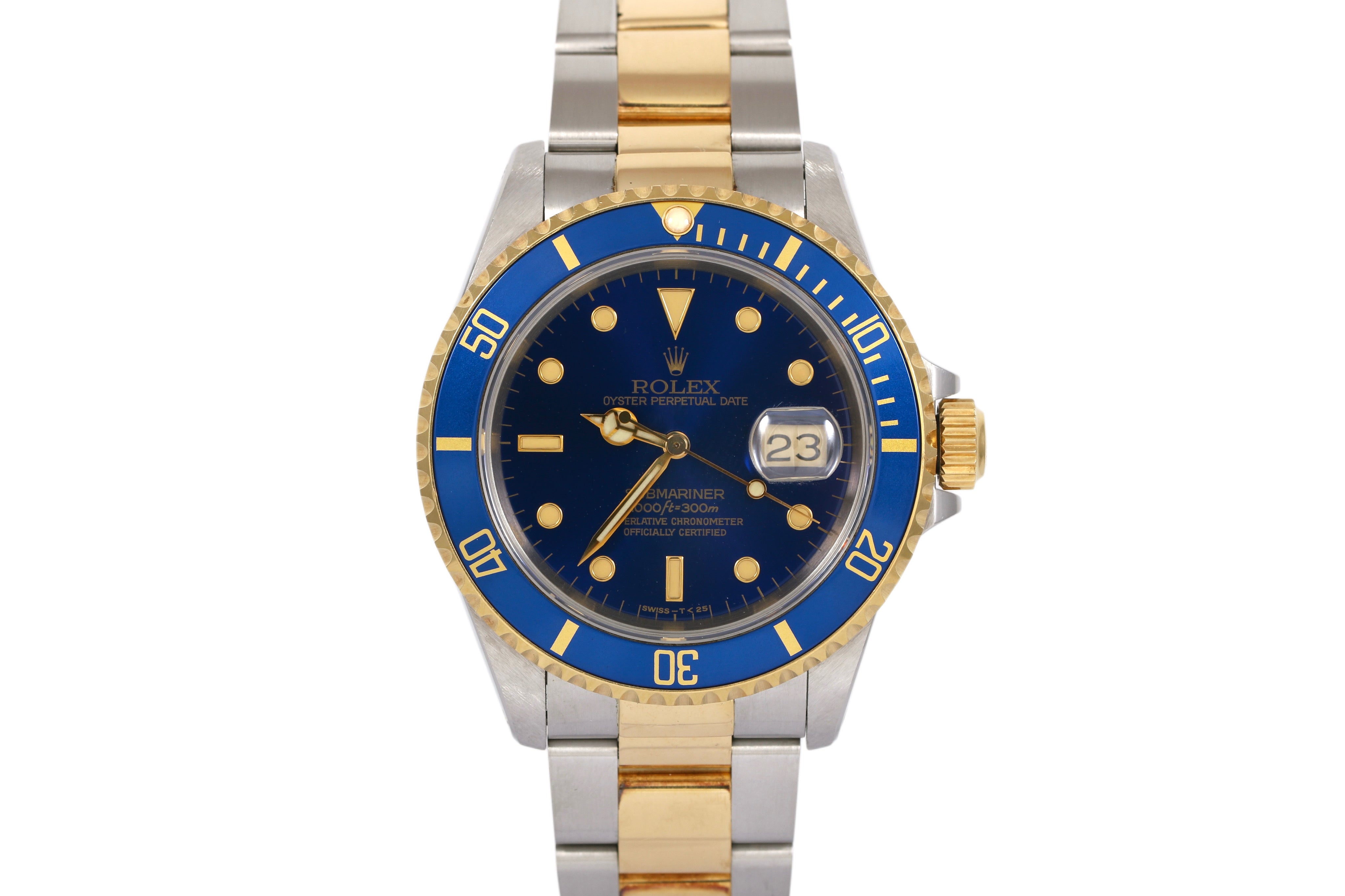 1991 Rolex Submariner Date 40mm - 16613 (Patina)