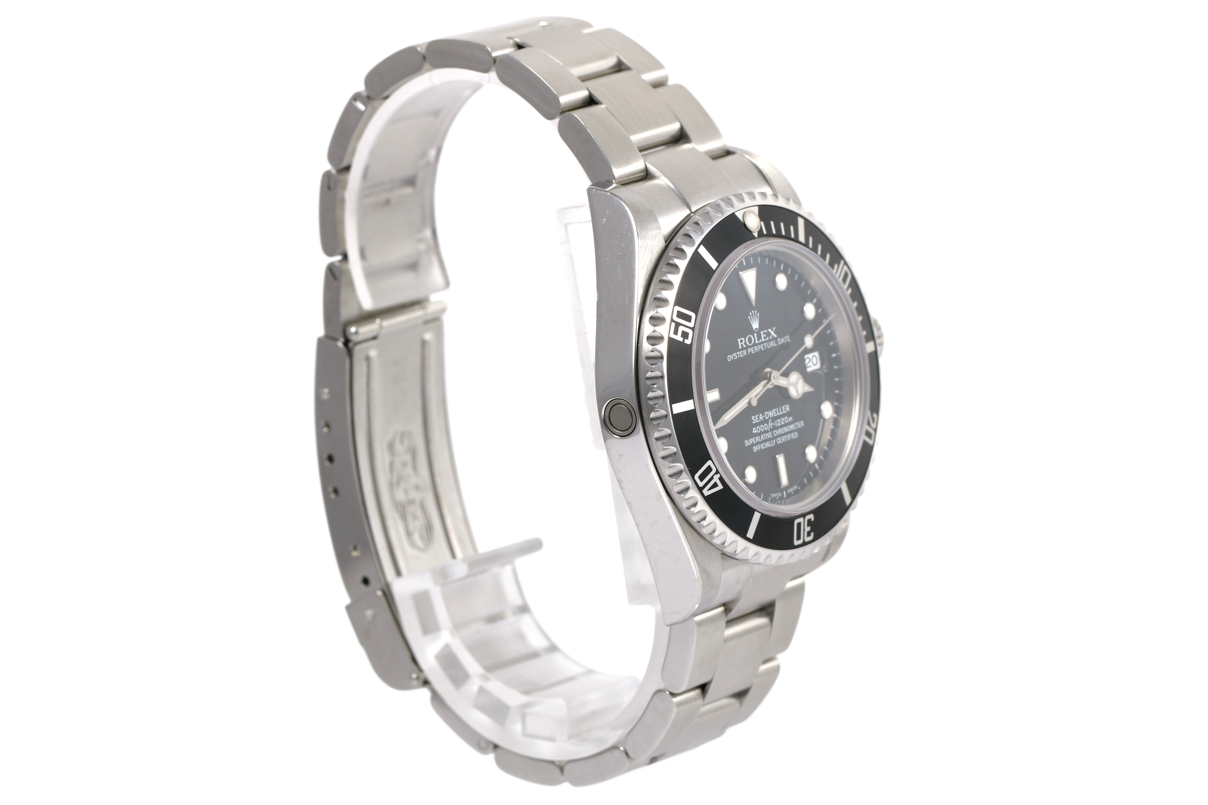 2006 Rolex Sea-Dweller 40mm No Holes Case - 16600 (Black)