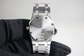 1990s Audemars Piguet 24mm Mini Royal Oak 18K White Gold with Box