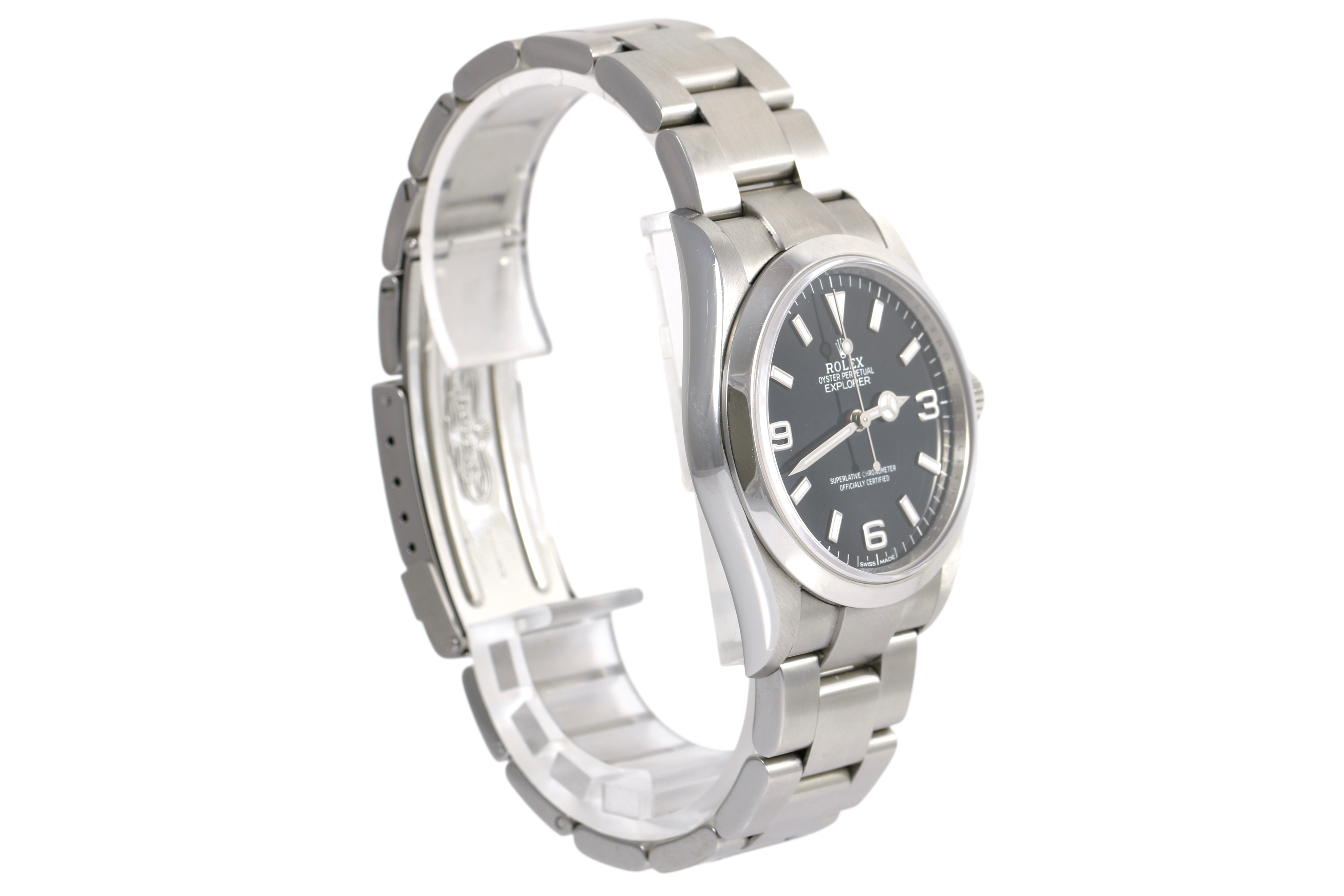 2010 Rolex Explorer 36mm - 114270 (Black)
