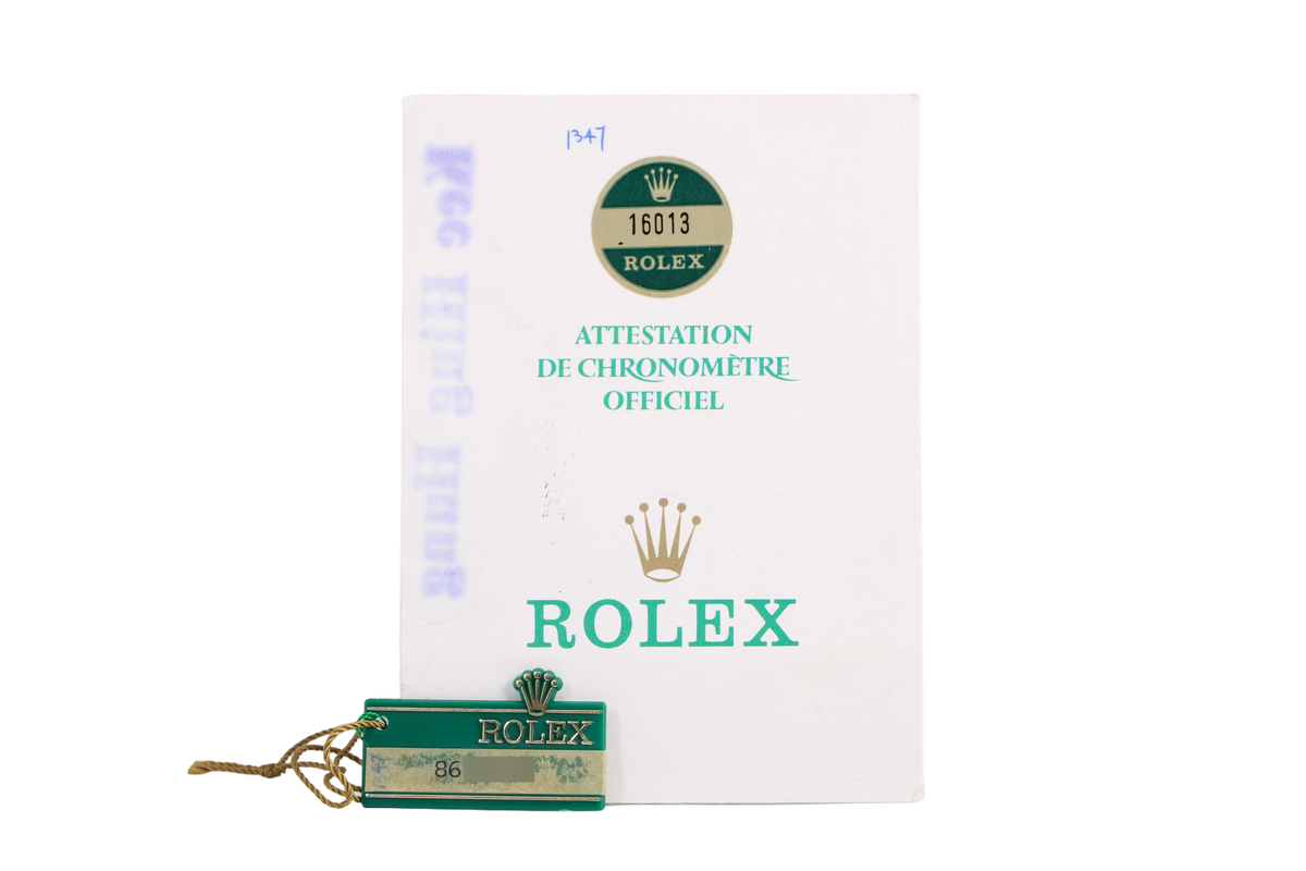 1984 Rolex Datejust 36mm - 16013 (Champagne Linen)