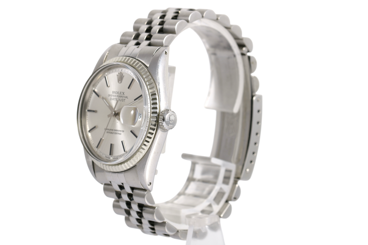 1968 Rolex Datejust 36mm - 1601/4 (Silver Service Dial)