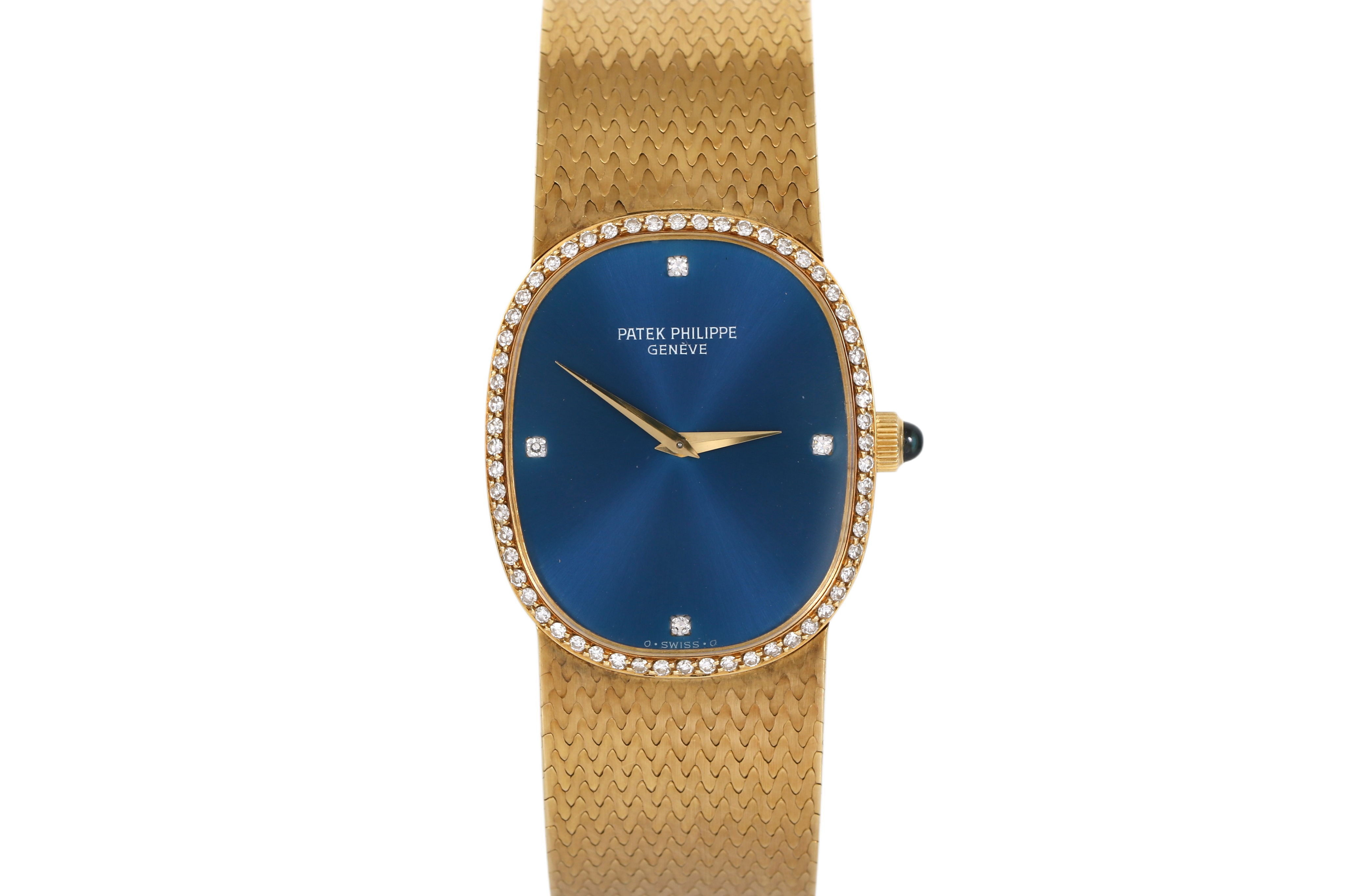 1970s Patek Philippe Golden Ellips - 3849 (Blue)