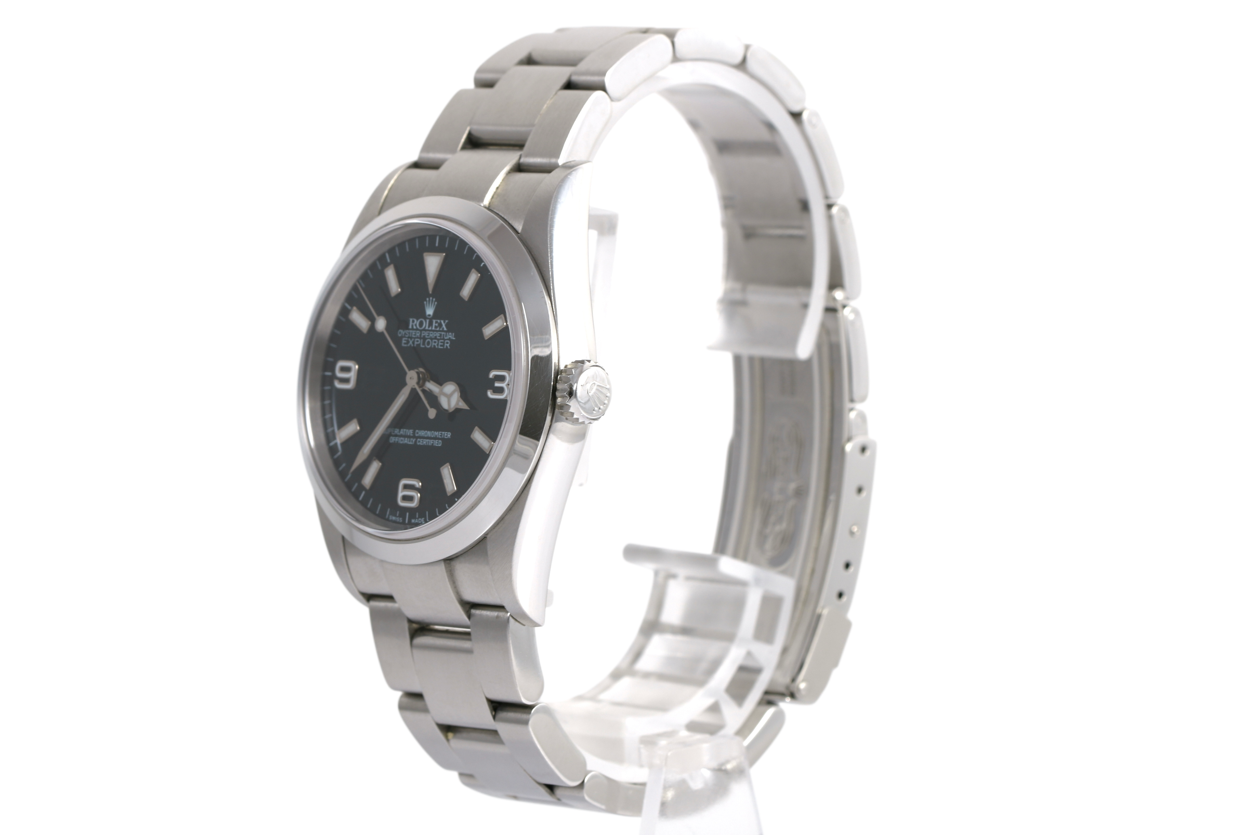 2005 Rolex Explorer 36mm - 114270 (Black)