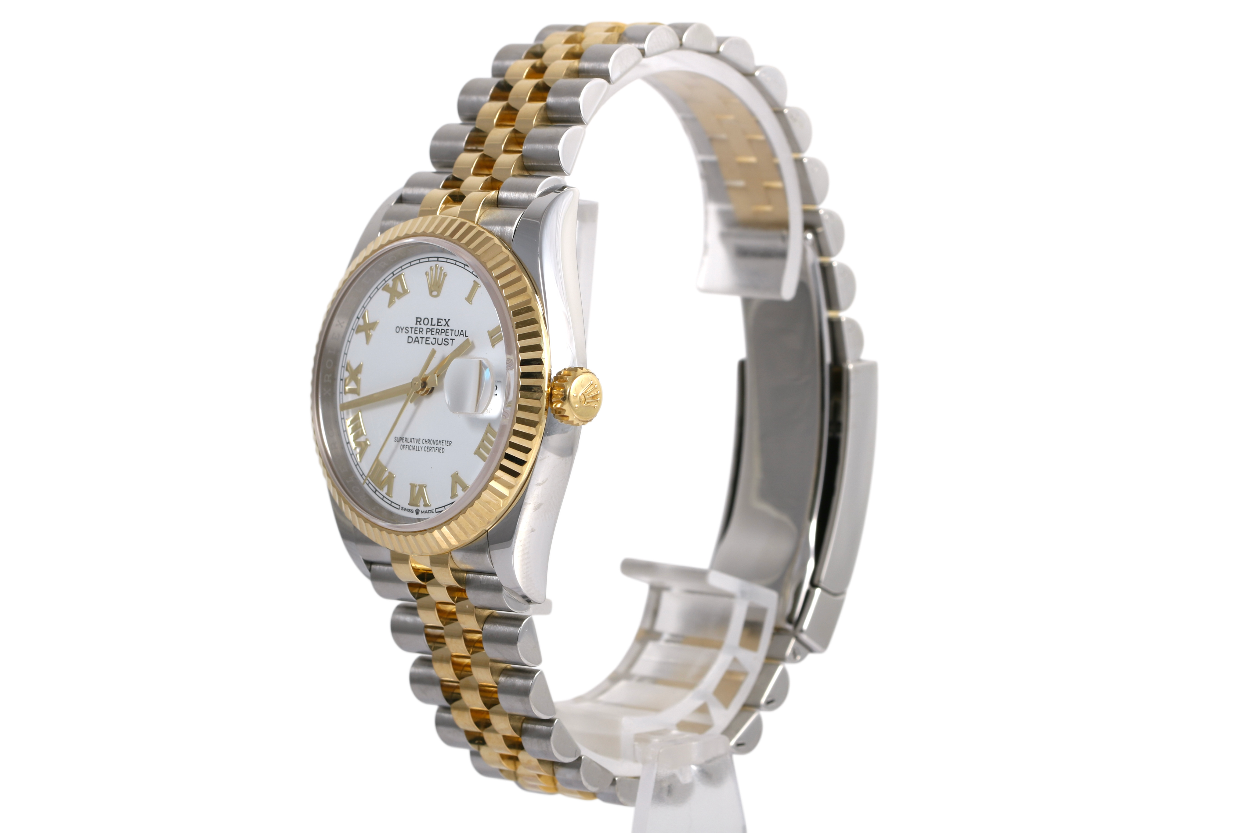 2019 Rolex Datejust 36mm Jubilee - 126233 (White Roman)