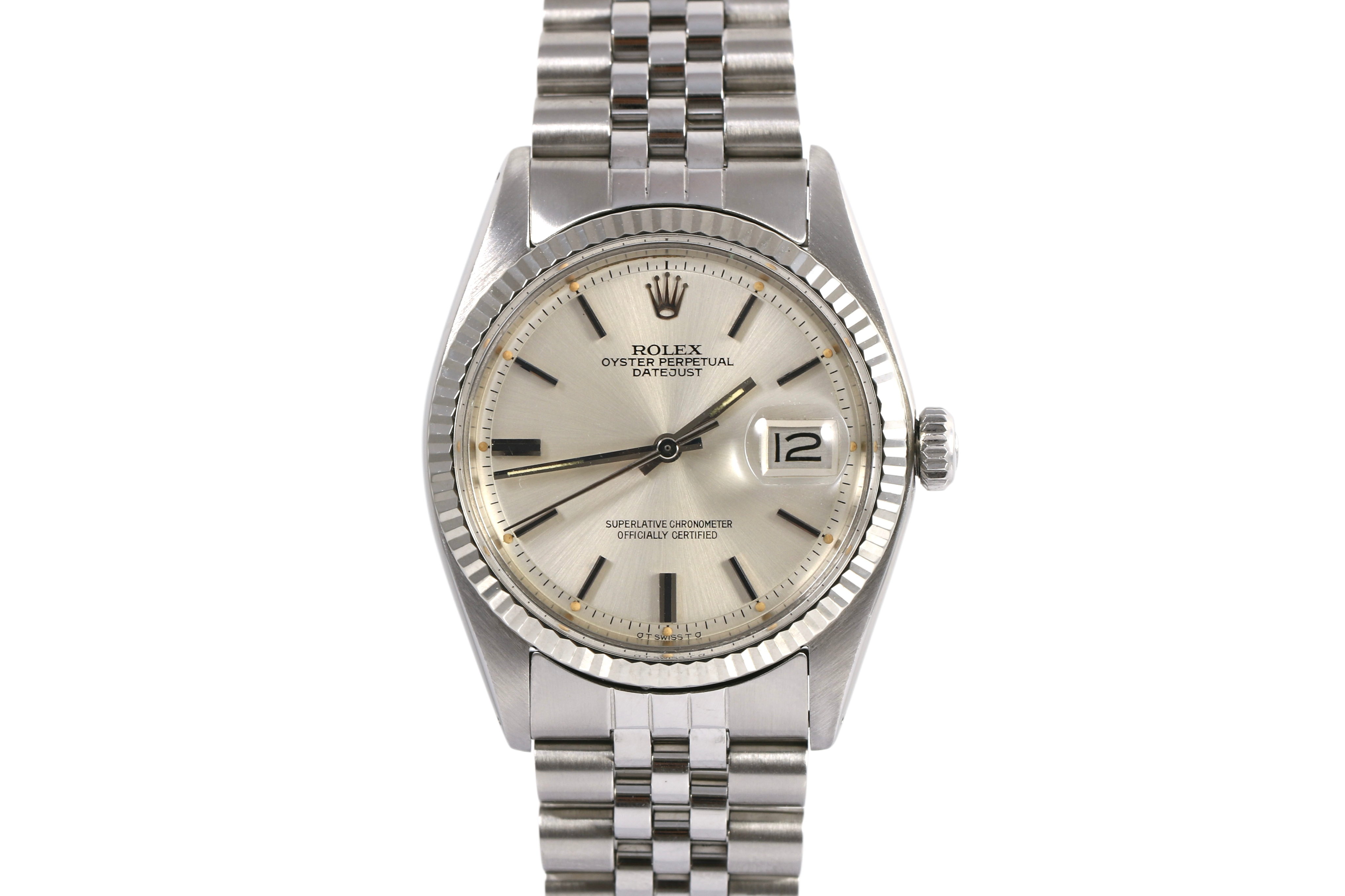 1974 Rolex Datejust 36mm - 1601 (Silver)