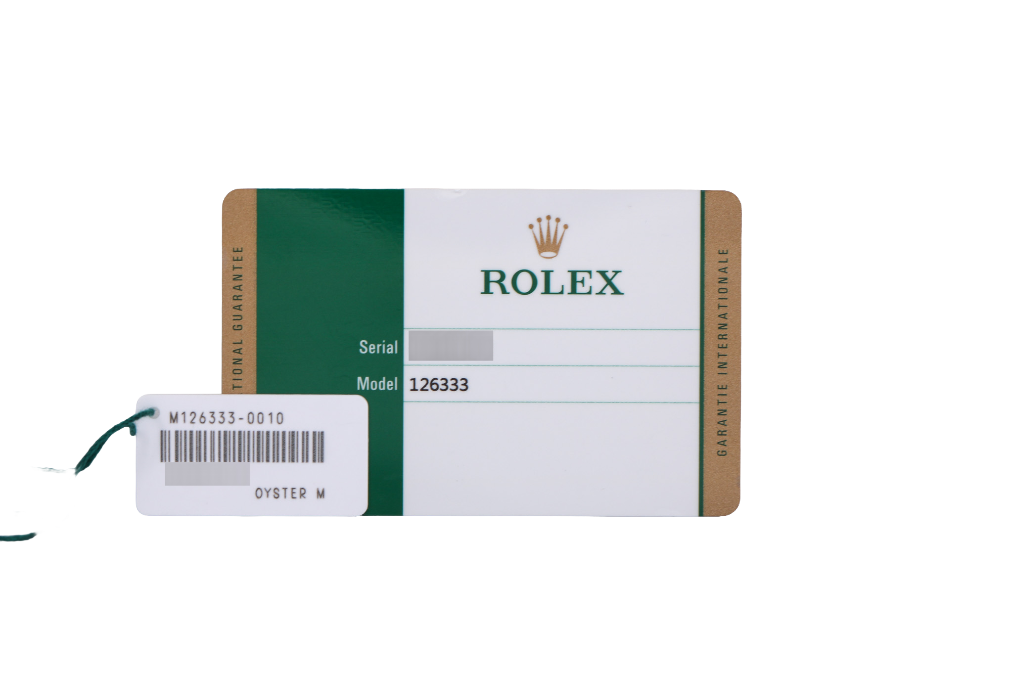 2016 Rolex Datejust 41mm - 126333 (Champagne)
