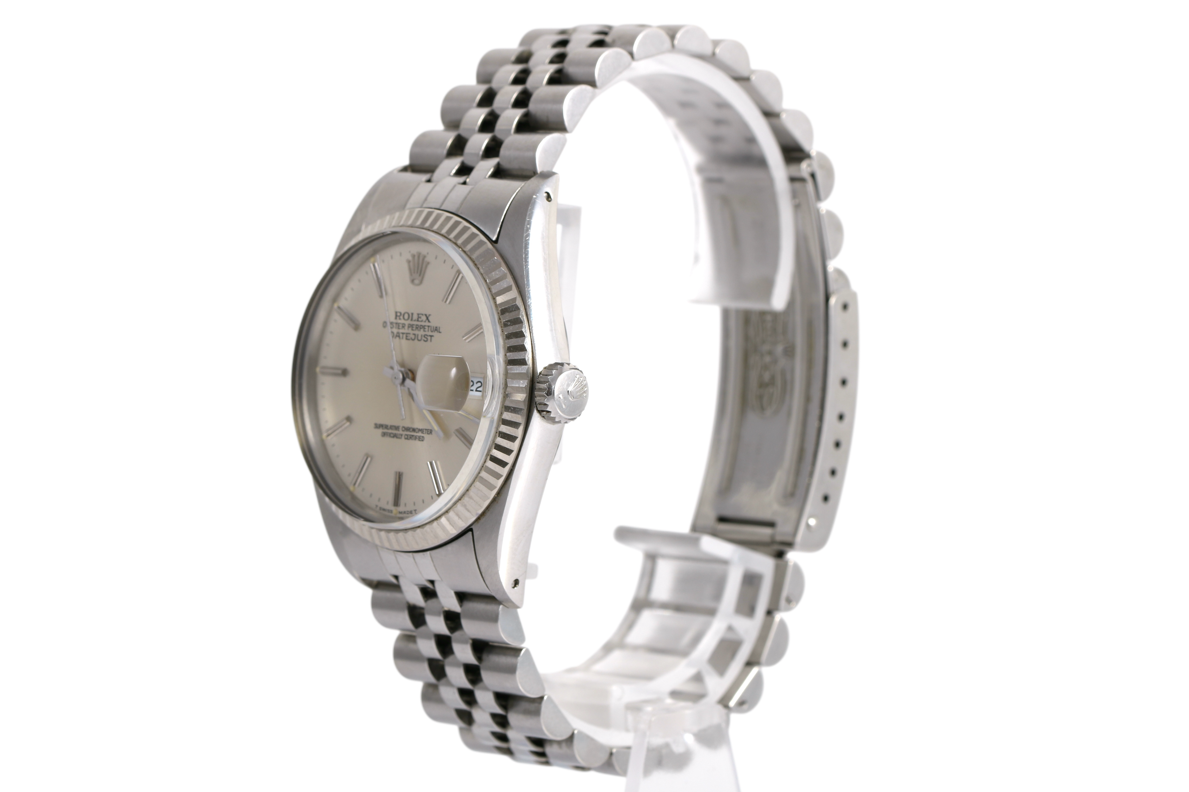 1985 Rolex Datejust 36mm - 16014 (Silver)