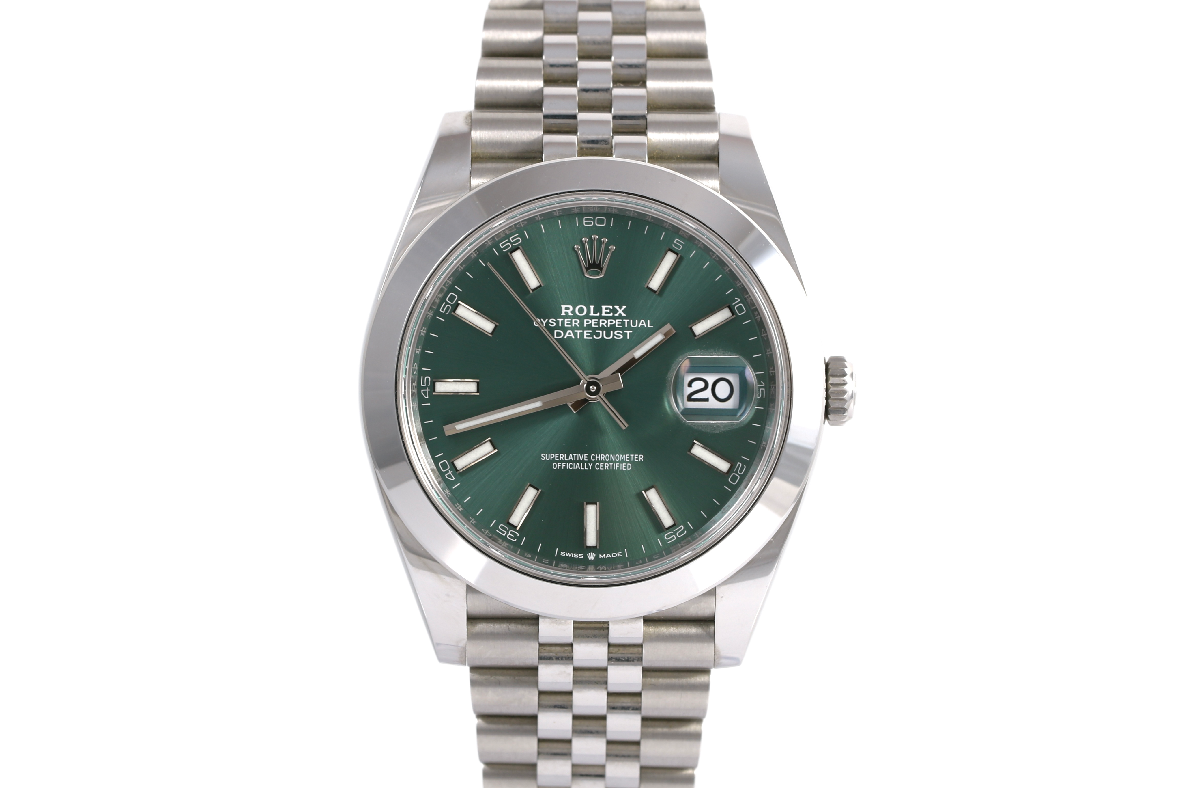 2023 Rolex Datejust 41mm Jubilee - 126300 (Mint Green)