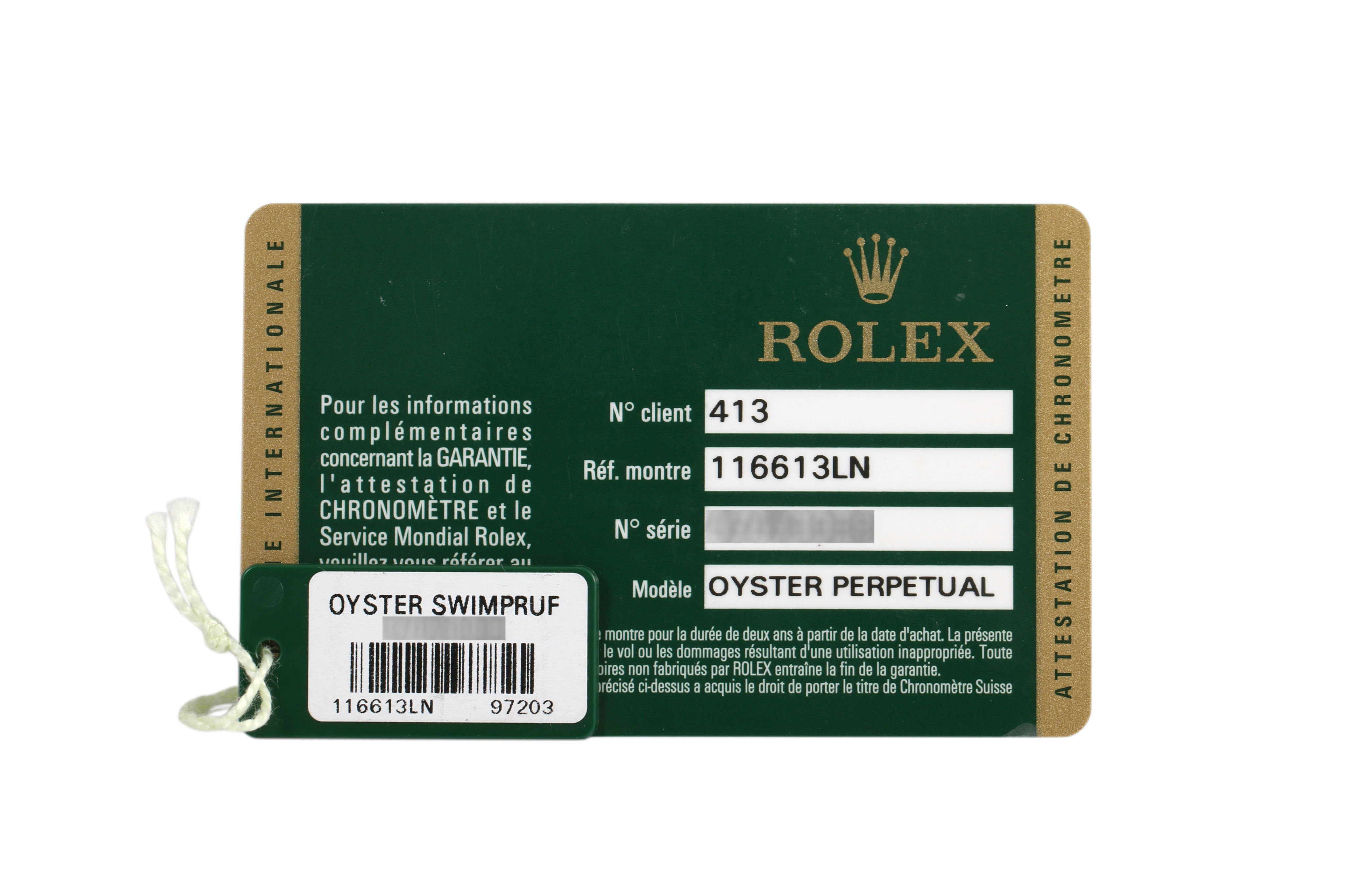 2013 Rolex Submariner Date 40mm - 116613LN (Black)