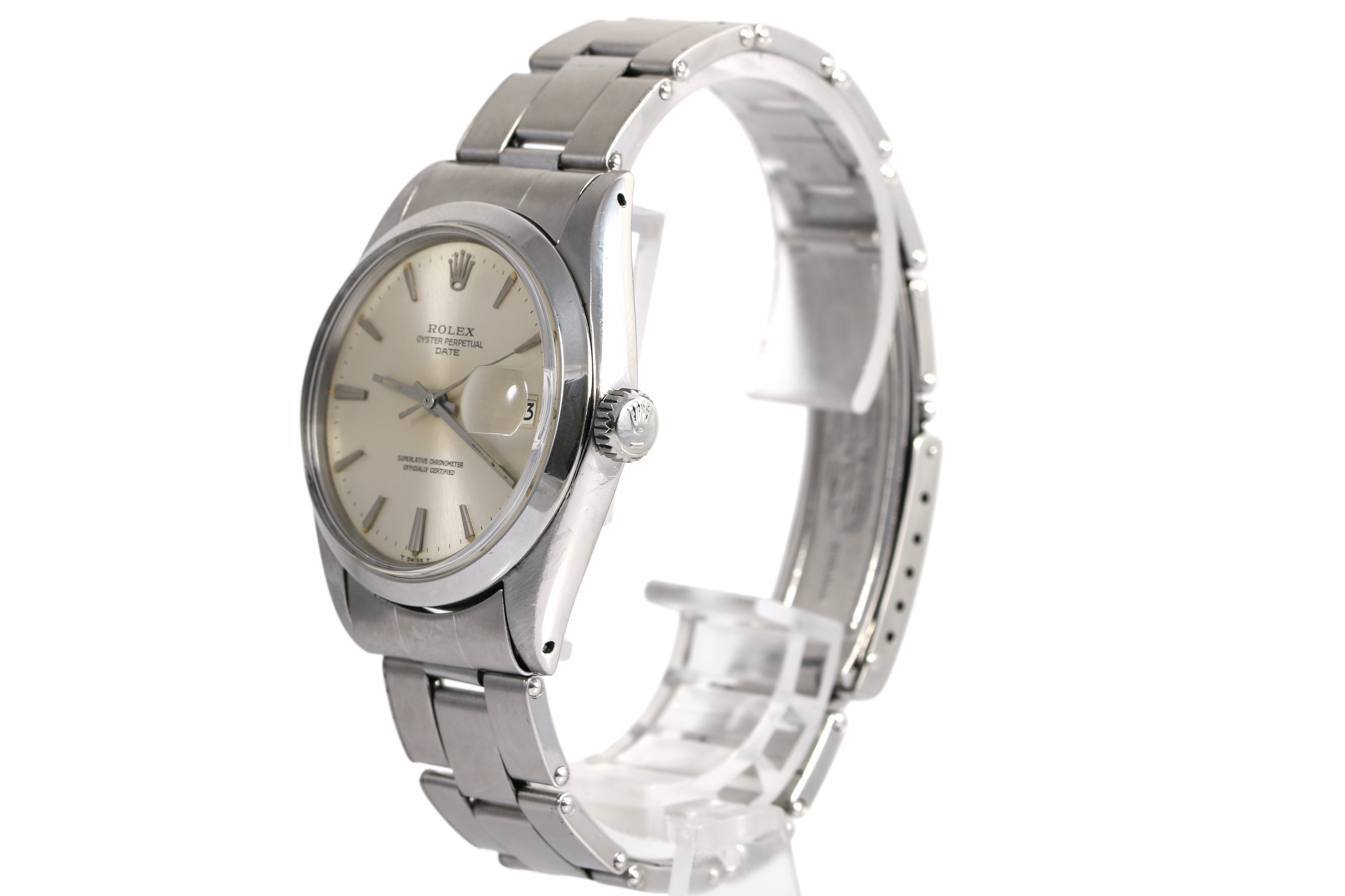 1959 Rolex Oyster Perpetual Date 34mm - 1500 (Silver)
