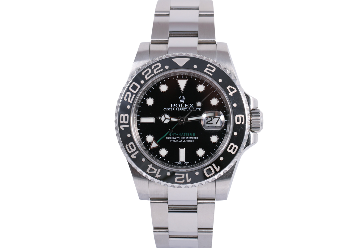 2016 Rolex GMT-Master II 40mm - 116710LN (Green Arrow)