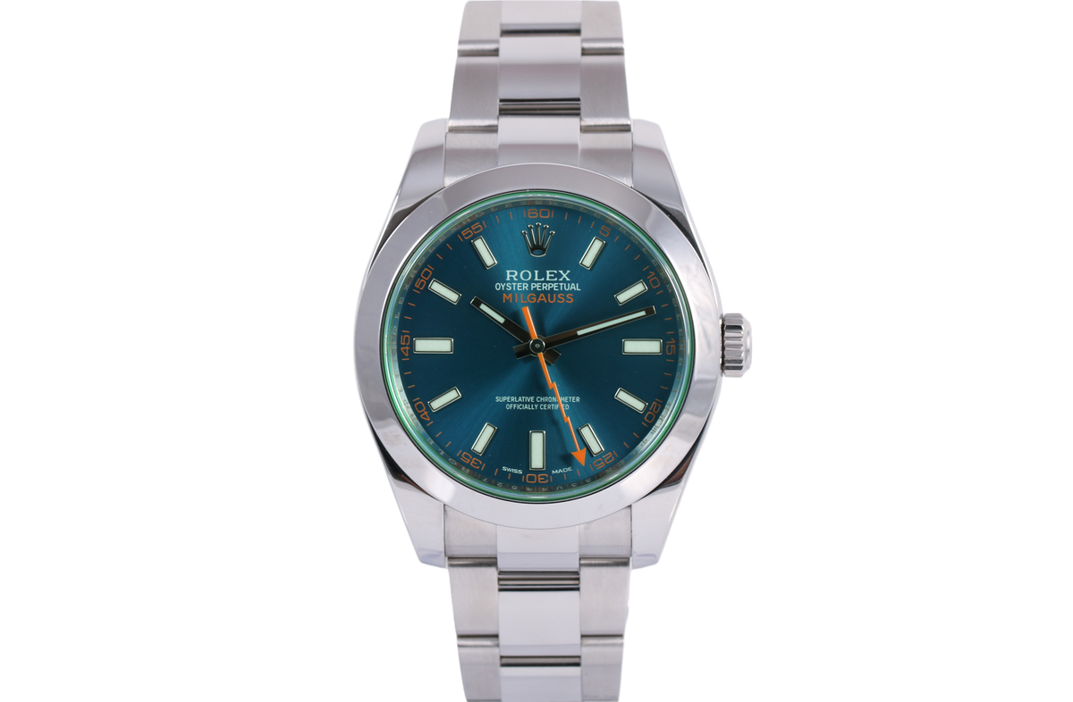 2014 Rolex Milgauss 40mm - 116400GV (Z-Blue)