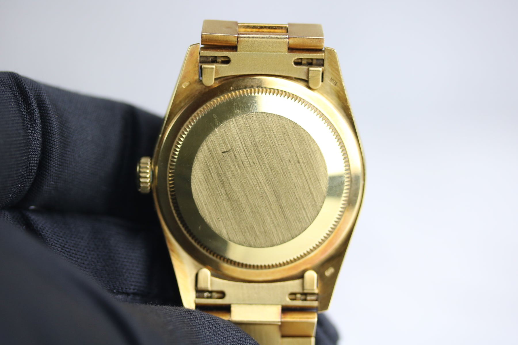 1989 ROLEX 18238 Daydate 36mm Factory White Dial with Papers