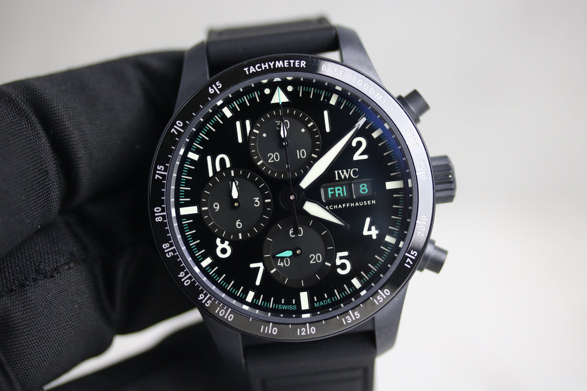 2024 IWC IW388306 41mm Pilot Mercedes AMG Petronas Formula One Team with Box & Papers
