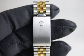 1986 ROLEX 16013 Datejust 36mm Champagne Dial with Papers