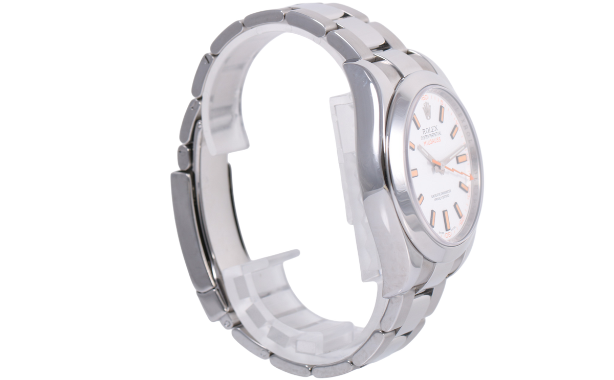 2008 Rolex Milgauss 40mm 2024 CPO - 116400 (White)