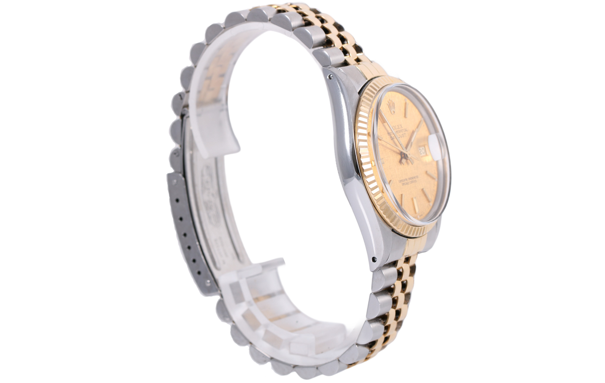 1984 Rolex Datejust 36mm - 16013 (Champagne Linen)