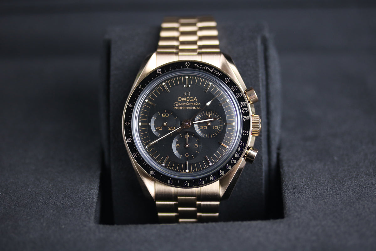 2021 OMEGA 310.60.42.50.01.001 Speedmaster Professional Rose Gold with Box & Papers