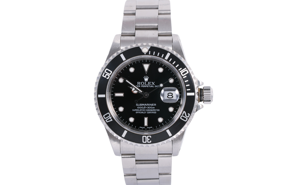 2000 Rolex Submariner Date 40mm Solid End Links - 16610