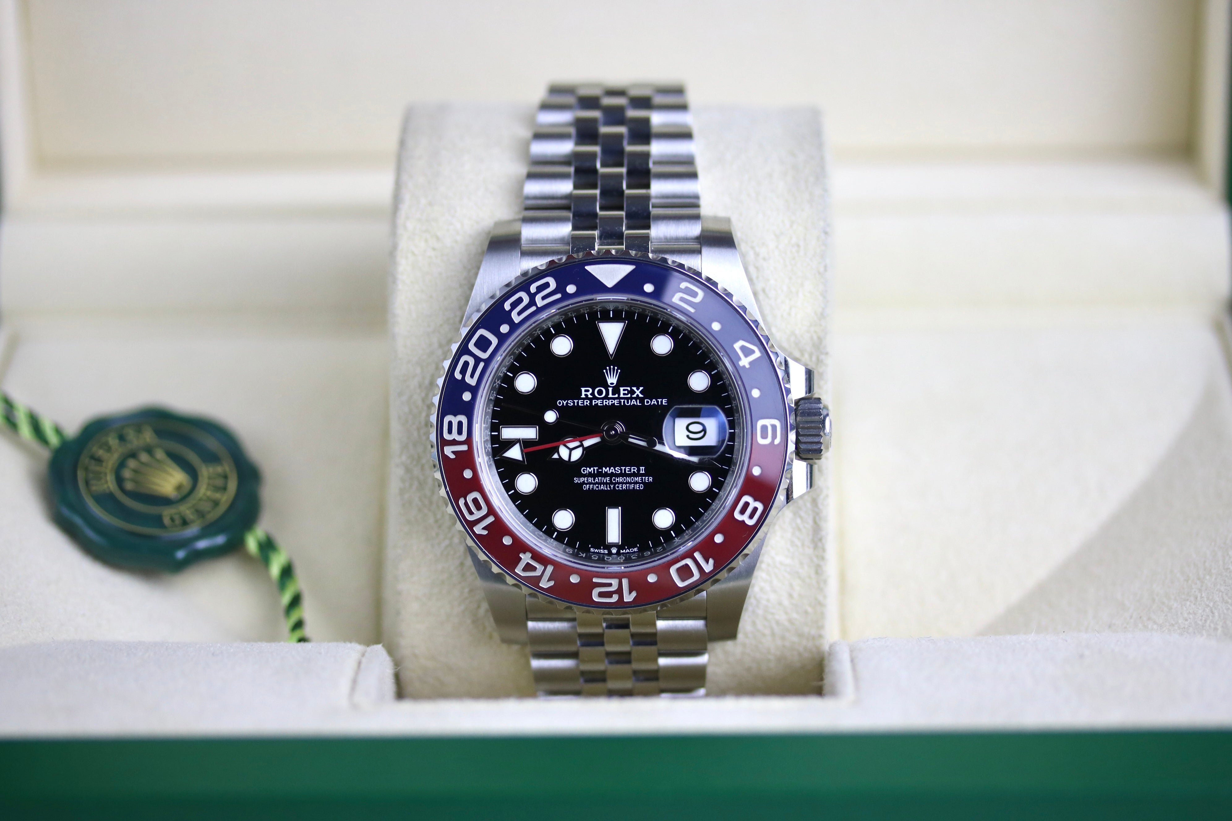 2023 ROLEX 126710BLRO GMT-MASTER II PEPSI with Box & Papers